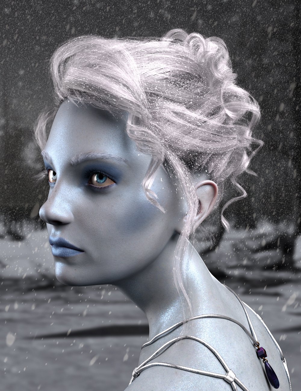 Frost Maiden HD for Genesis 8 Female Frost Maiden HD for Genesis 8 Female by: Josh Crockett, 3D Models by Daz 3D