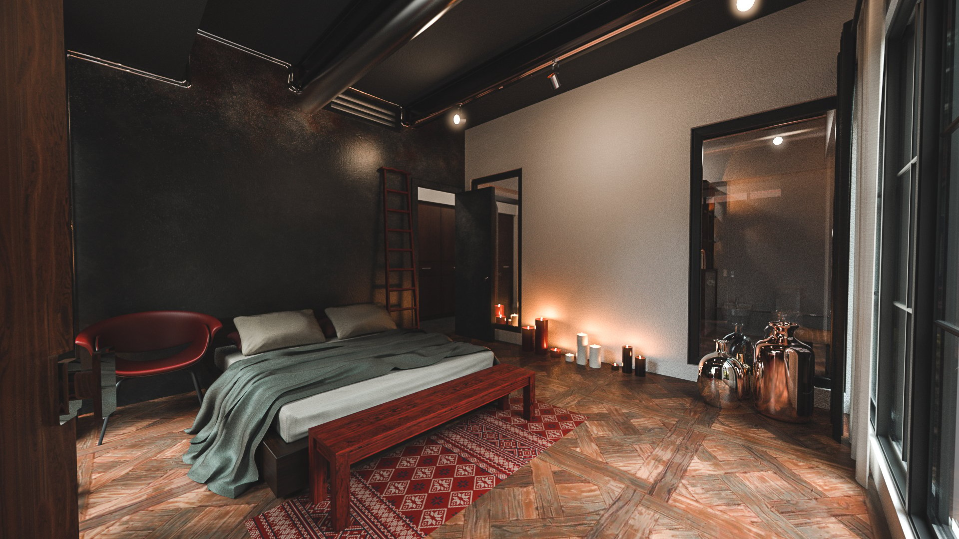 Timeless Bedroom by: bituka3d, 3D Models by Daz 3D