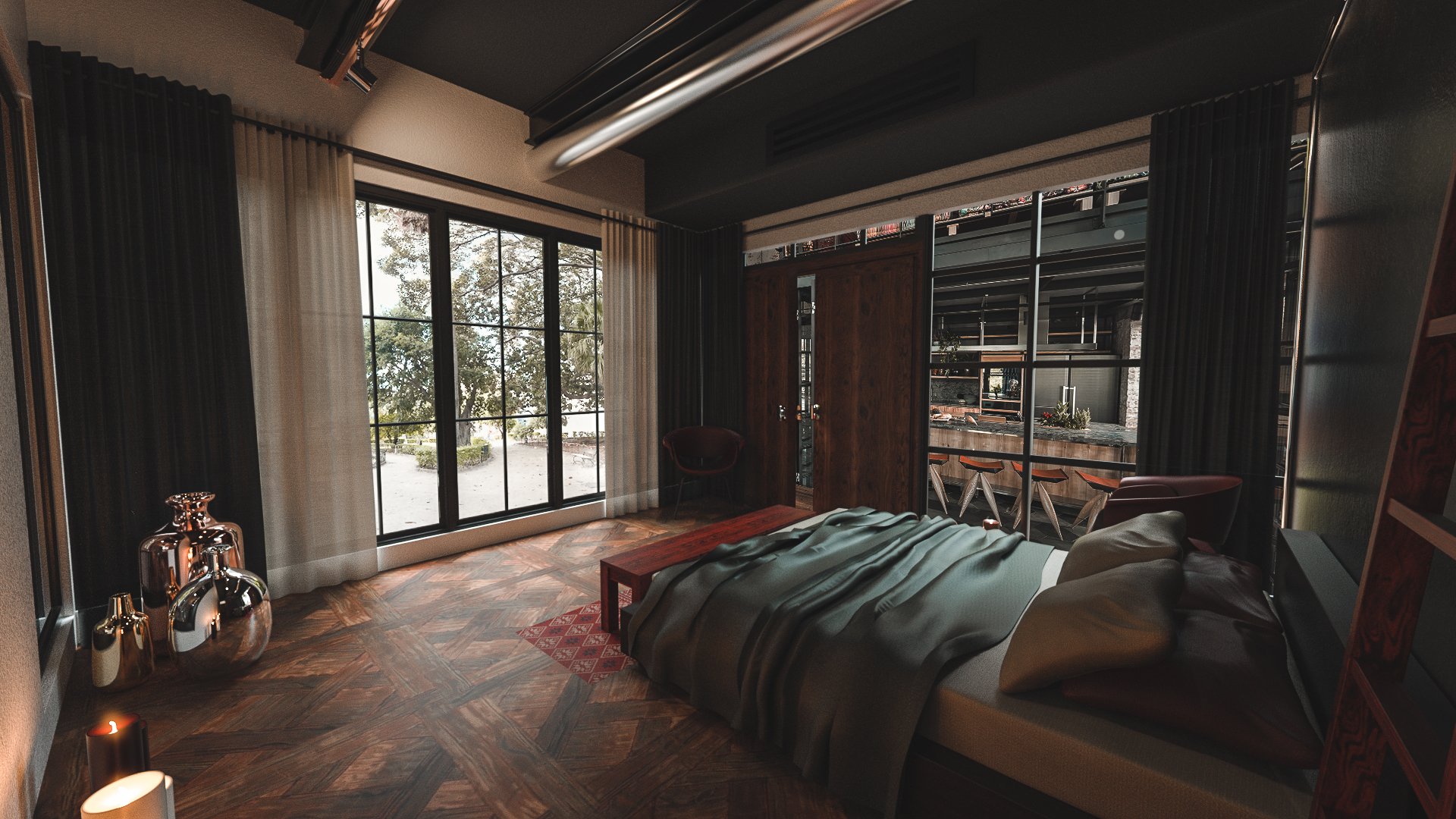 Timeless Bedroom Timeless Bedroom by: bituka3d, 3D Models by Daz 3D