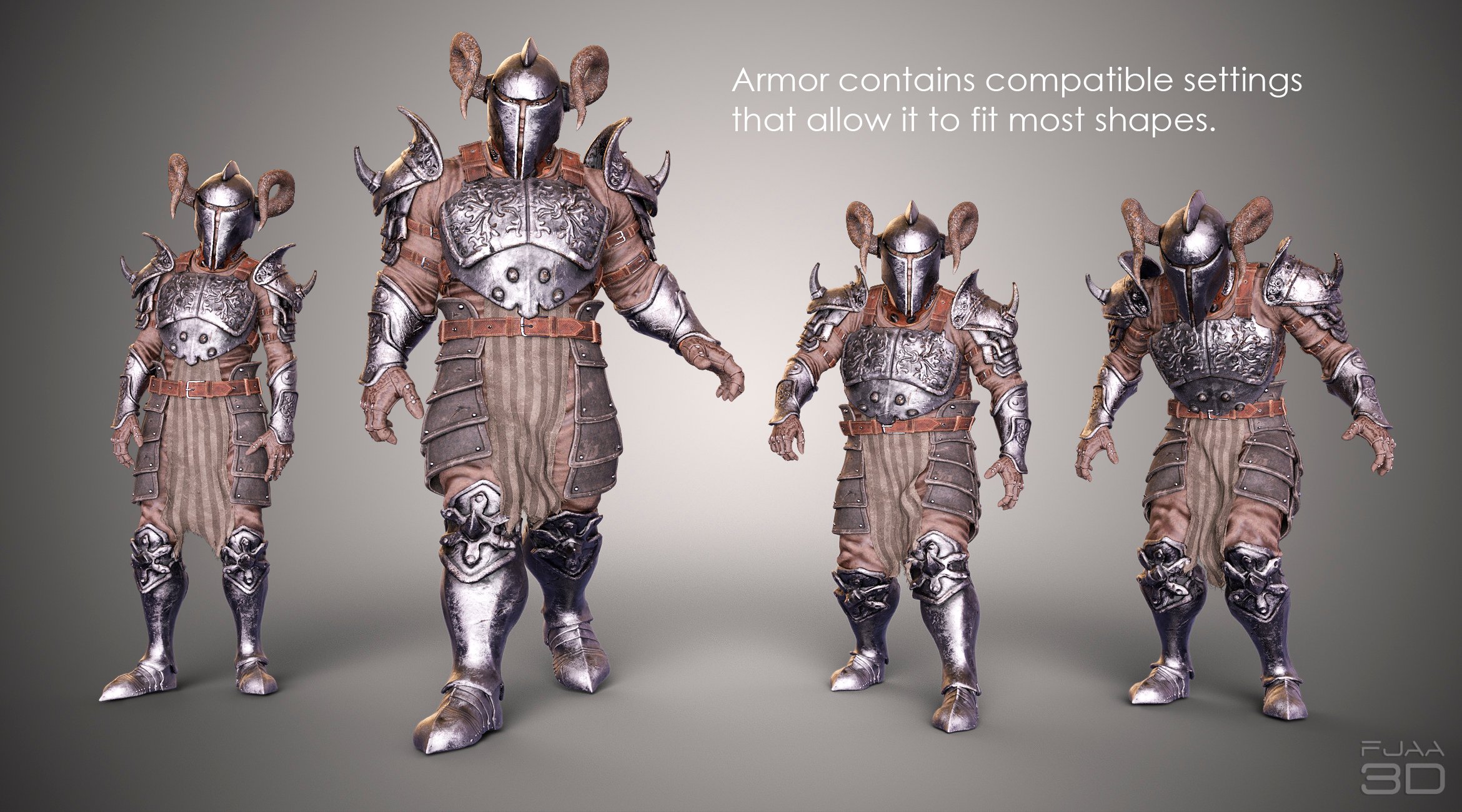 dForce Death Fighter Armor for Genesis 8 Males by: fjaa3d, 3D Models by Daz 3D