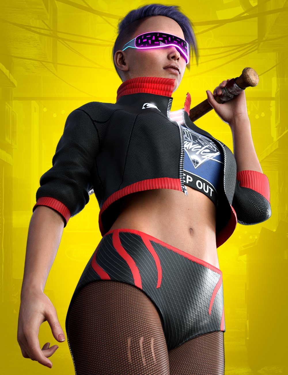 Cyber Fashion Outfit Set for Genesis 8 Females Cyber Fashion Outfit Set for Genesis 8 Females by: Mytilus3dLab, 3D Models by Daz 3D