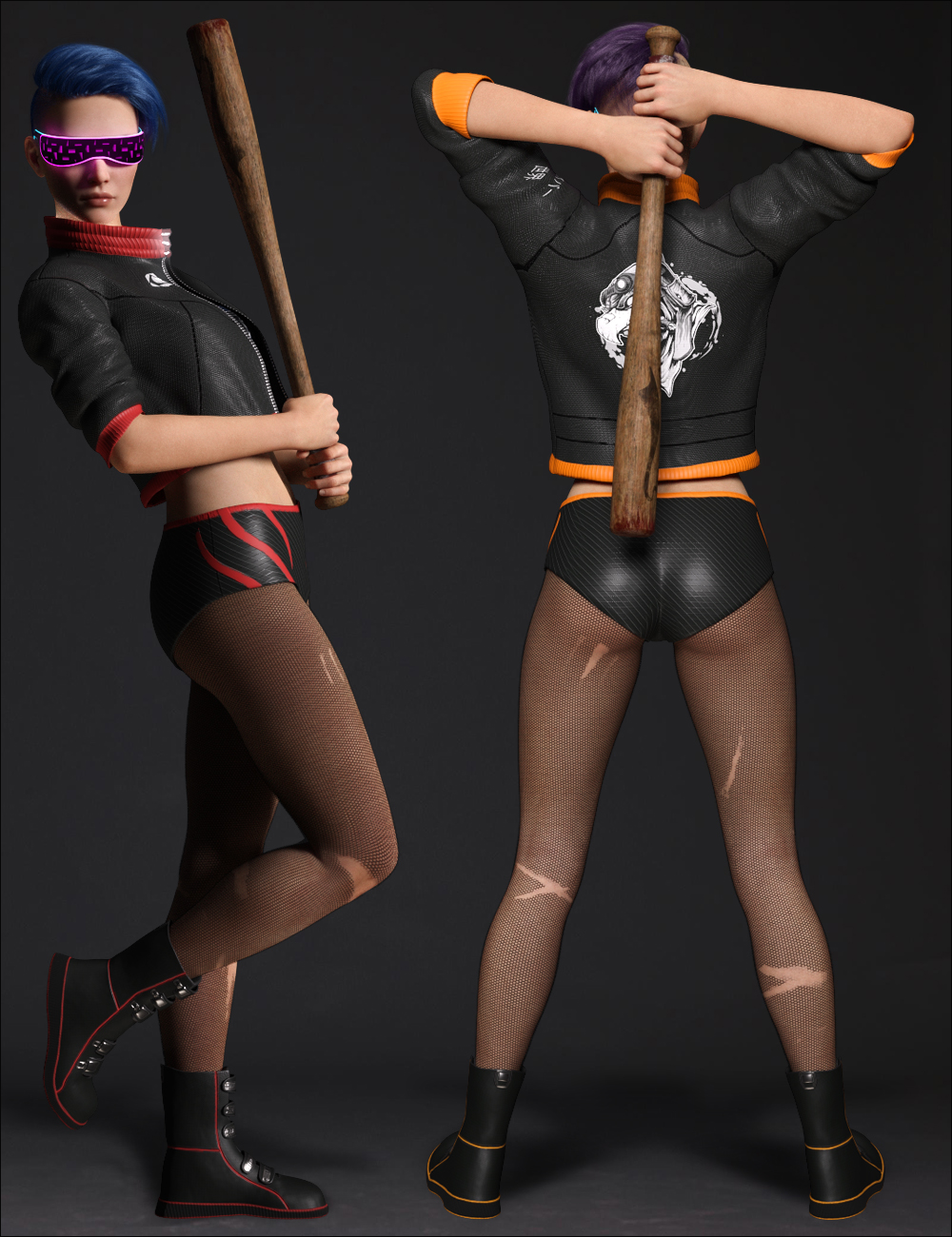 Cyber Fashion Outfit Set for Genesis 8 Females by: Mytilus3dLab, 3D Models by Daz 3D