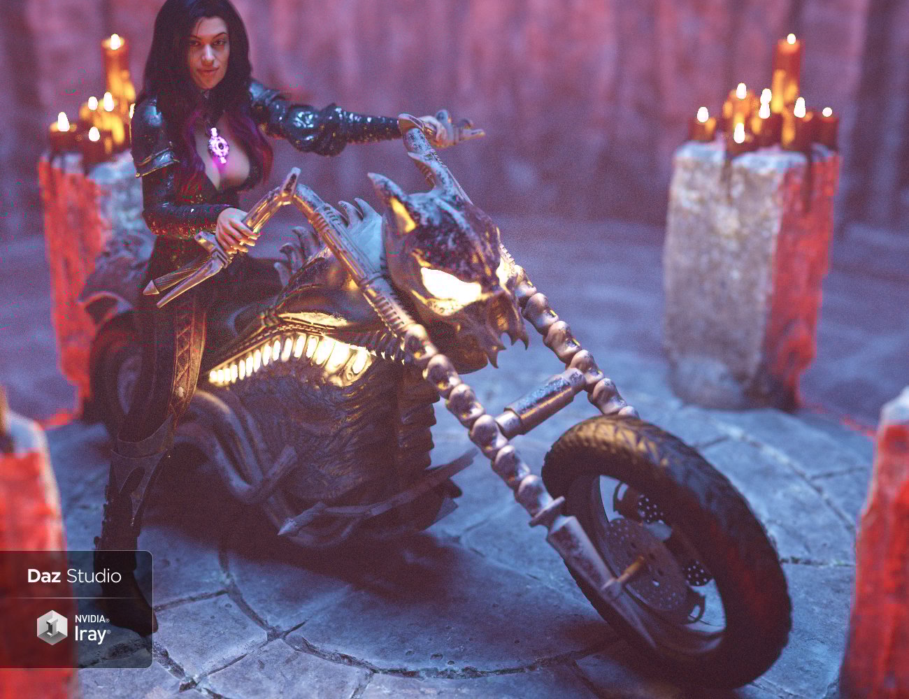 Hell Motorcycle Hell Motorcycle by: Charlie, 3D Models by Daz 3D