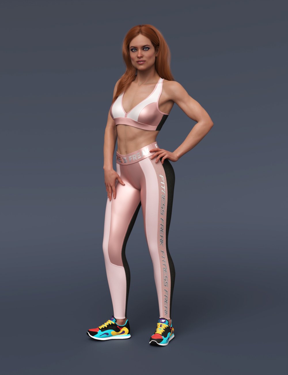 S3D Fitness Freak Textures for Fitness Clothes S3D Fitness Freak Textures for Fitness Clothes by: Slide3D, 3D Models by Daz 3D