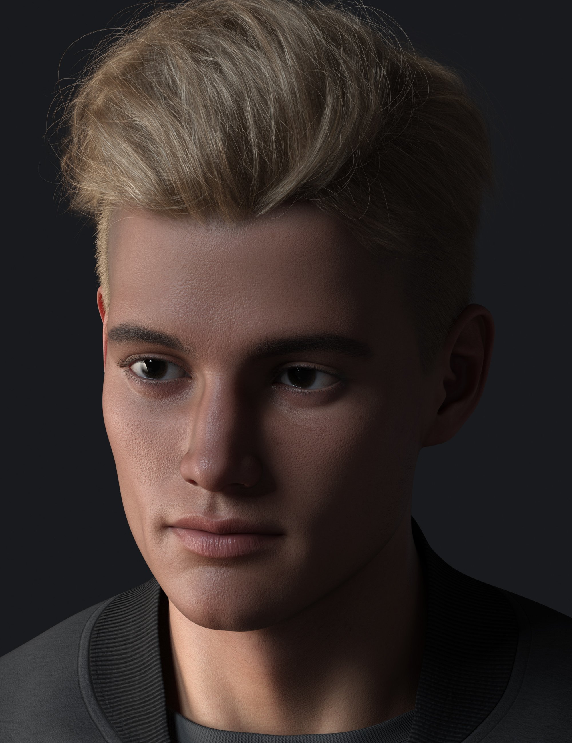 Tjark Short Hair for Genesis 8 and 8.1 Males Tjark Short Hair for Genesis 8 and 8.1 Males by: outoftouch, 3D Models by Daz 3D