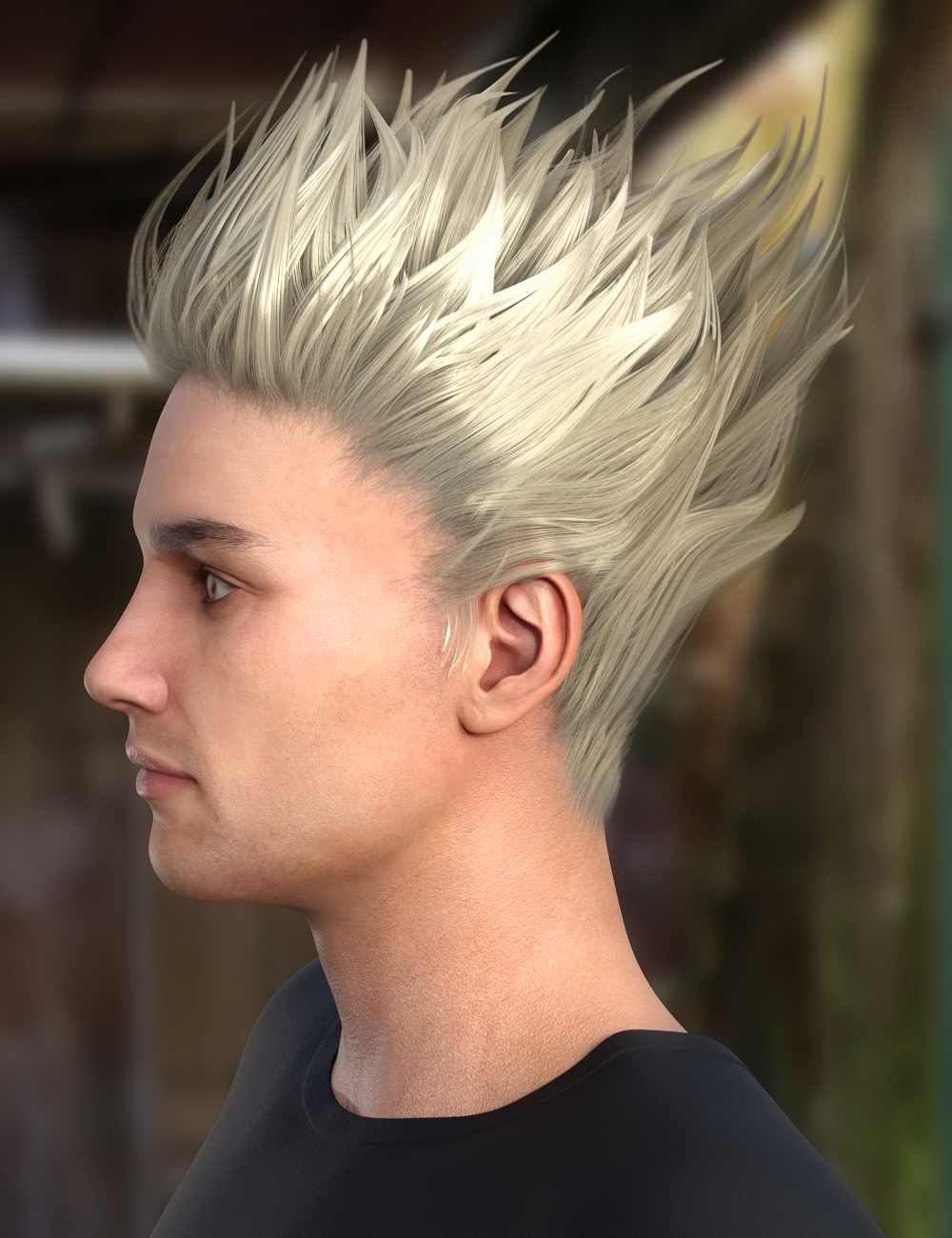 Fender Hair for Genesis 8 Males Fender Hair for Genesis 8 Males by: Propschick, 3D Models by Daz 3D