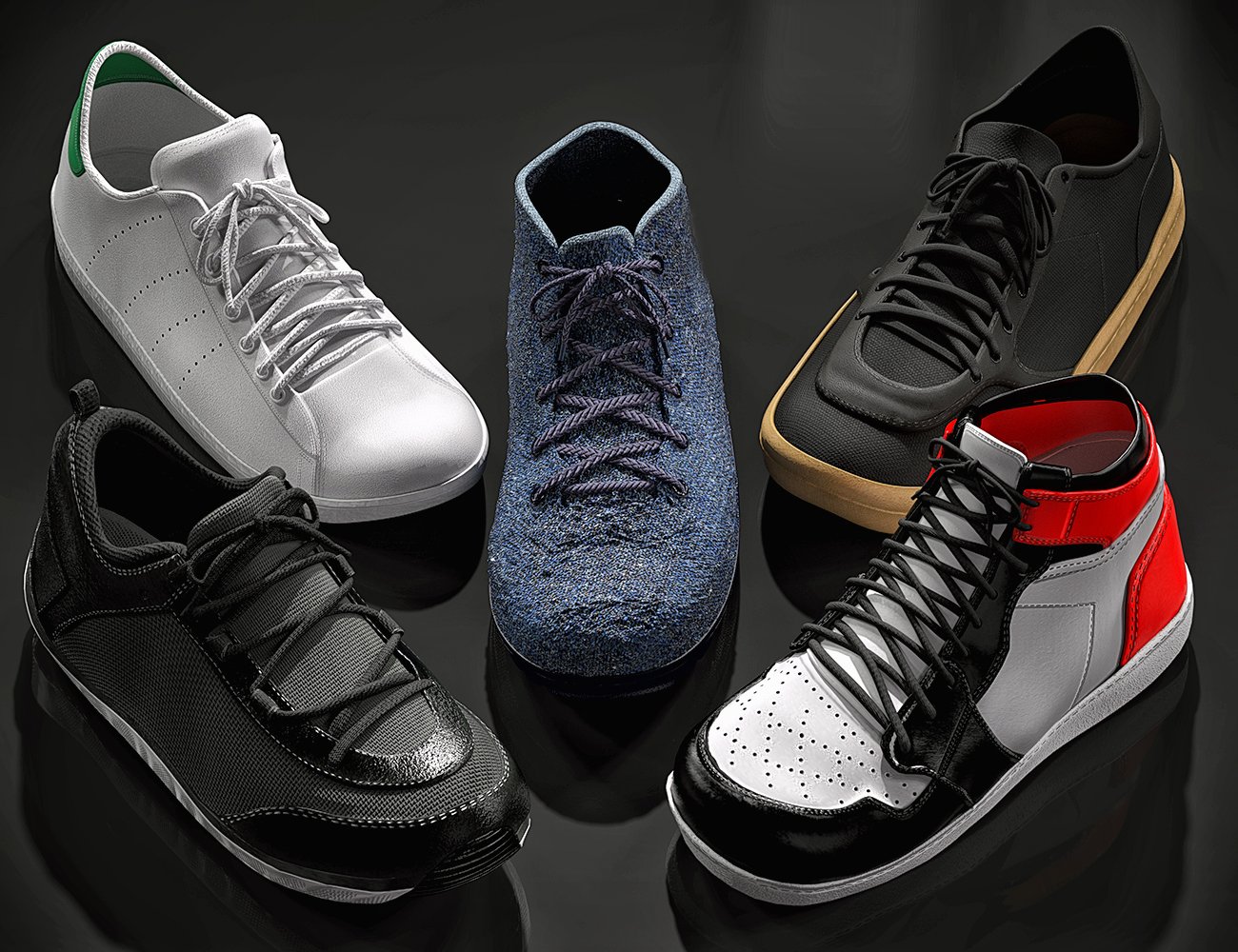 Sneaker Selection for Genesis 8 Male and Michael 8.1 Sneaker Selection for Genesis 8 Male and Michael 8.1 by: Sixus1 Media, 3D Models by Daz 3D