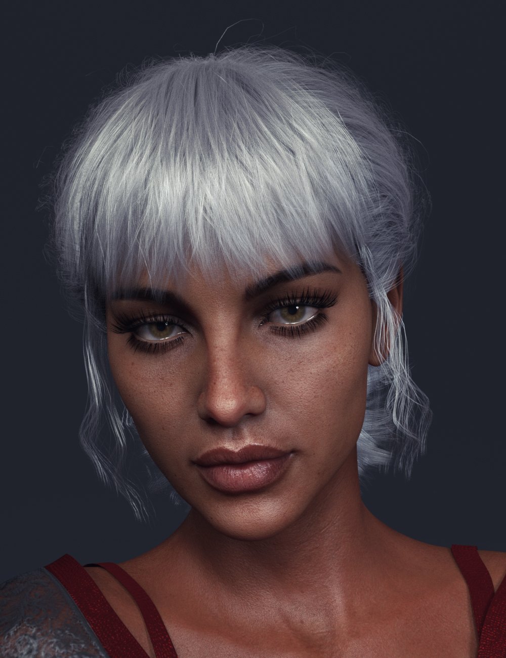 Sun Hair for Genesis 8 Females by: Sprite, 3D Models by Daz 3D