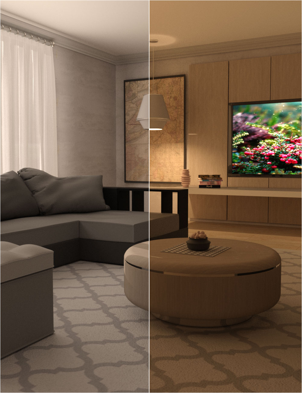 Room Design 01 by: Belladzines, 3D Models by Daz 3D