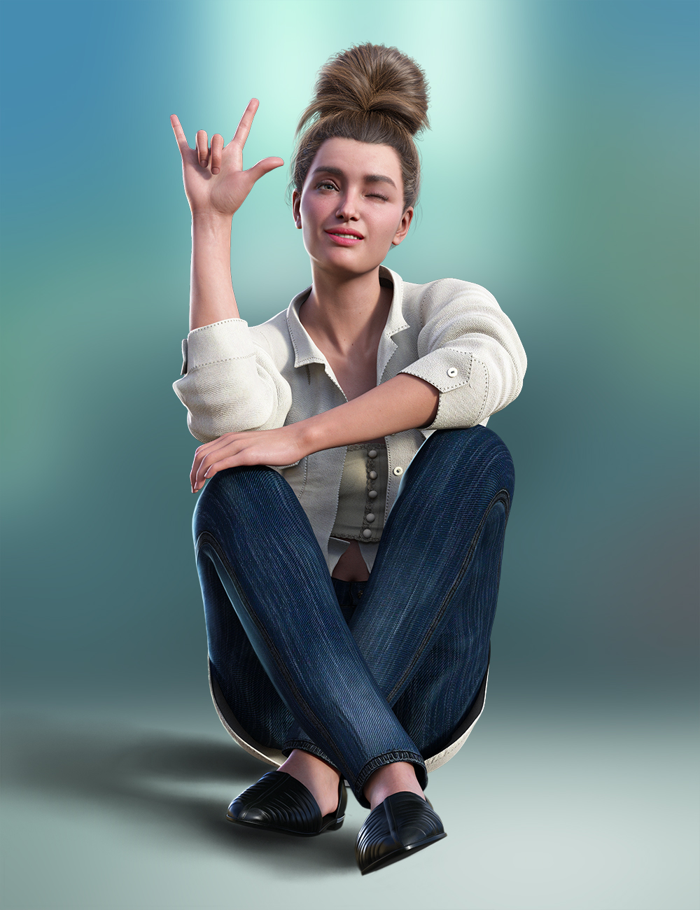 ASL Animations for Genesis 8.1 Female and Victoria 8.1 by: ThreeDigital, 3D Models by Daz 3D