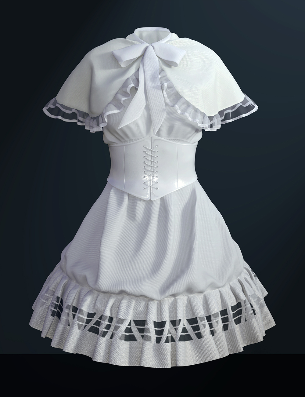 dForce SYee Cute Princess Dress for Genesis 8 Females dForce SYee Cute Princess Dress for Genesis 8 Females by: Sue Yee, 3D Models by Daz 3D