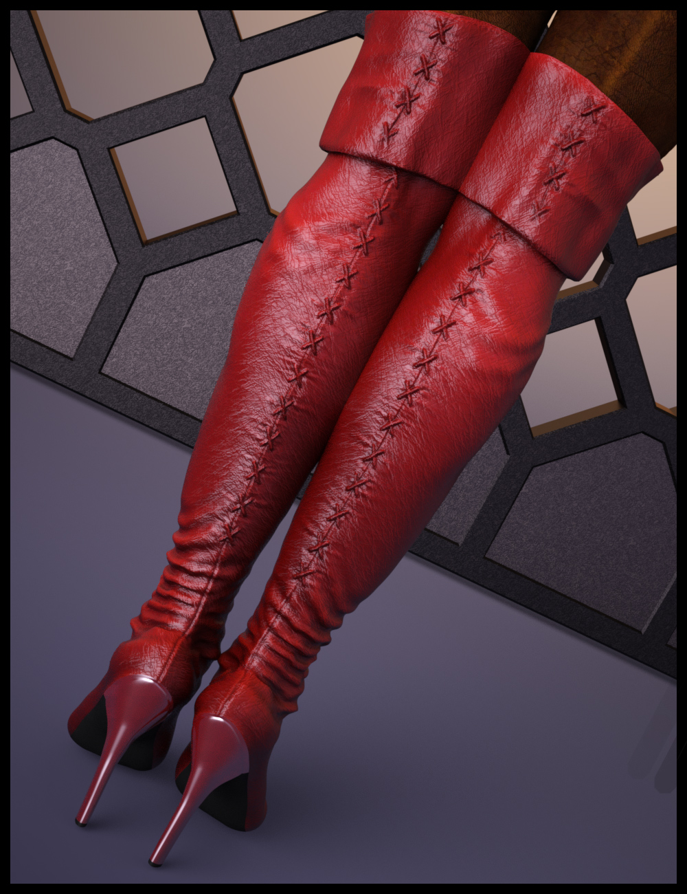 dForce Sweet Winter Outfit for Genesis 8 Females by: Nathy Design, 3D Models by Daz 3D
