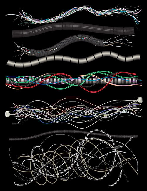 Ron's Wires and Gadgets Ron's Wires and Gadgets by: deviney, 3D Models by Daz 3D