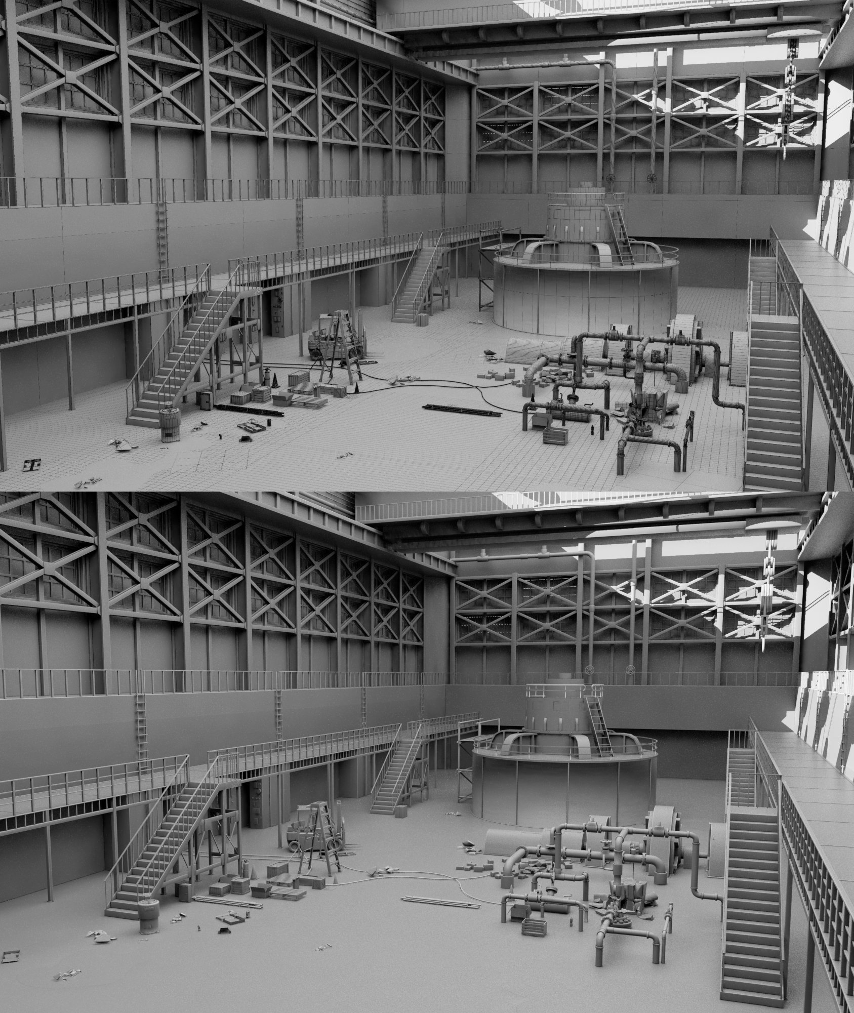 FG Generator Hall by: Fugazi1968Ironman, 3D Models by Daz 3D