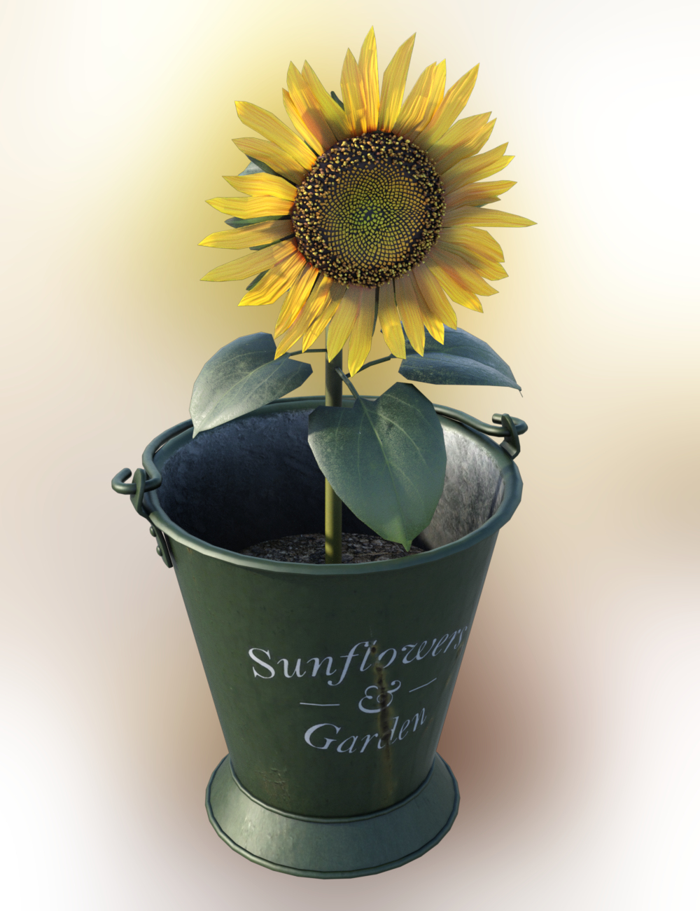 Sunflower Adornment by: Merlin Studios, 3D Models by Daz 3D