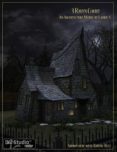 3 Raven Court 3 Raven Court by: LaurieS, 3D Models by Daz 3D