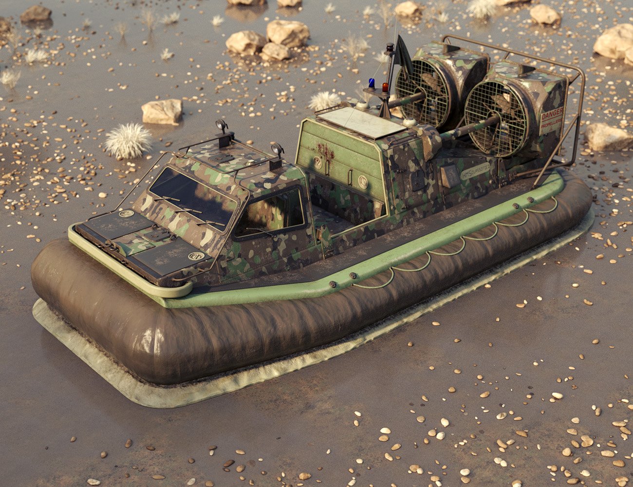 To Serve for the Rescue Hovercraft To Serve for the Rescue Hovercraft by: ForbiddenWhispers, 3D Models by Daz 3D