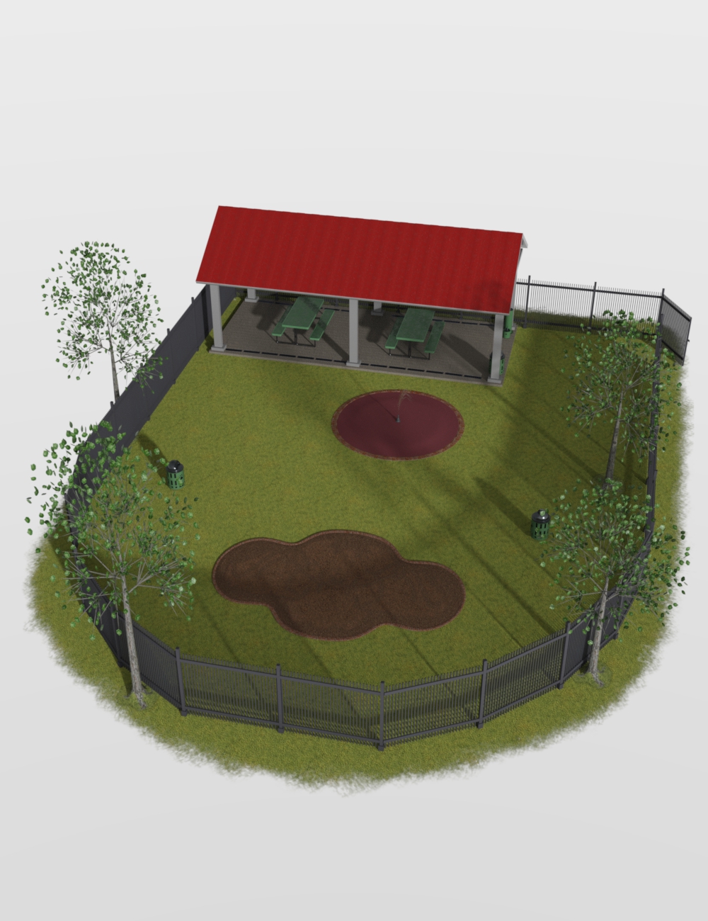 Dog Park Dog Park by: Sixus1 Media, 3D Models by Daz 3D