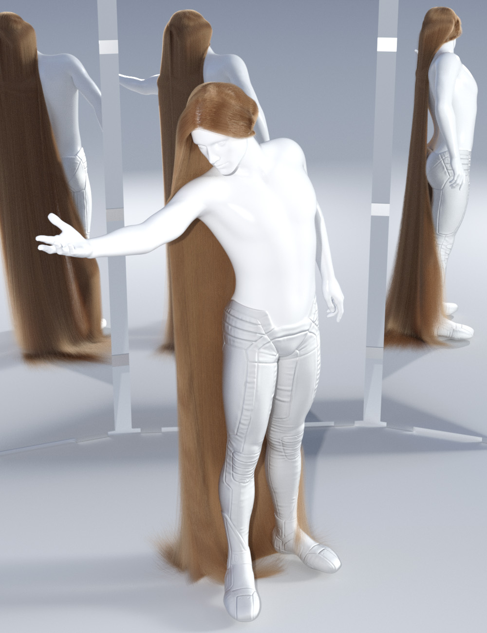 dForce Floor Length Hair for Genesis 8 dForce Floor Length Hair for Genesis 8 by: Sshodan, 3D Models by Daz 3D