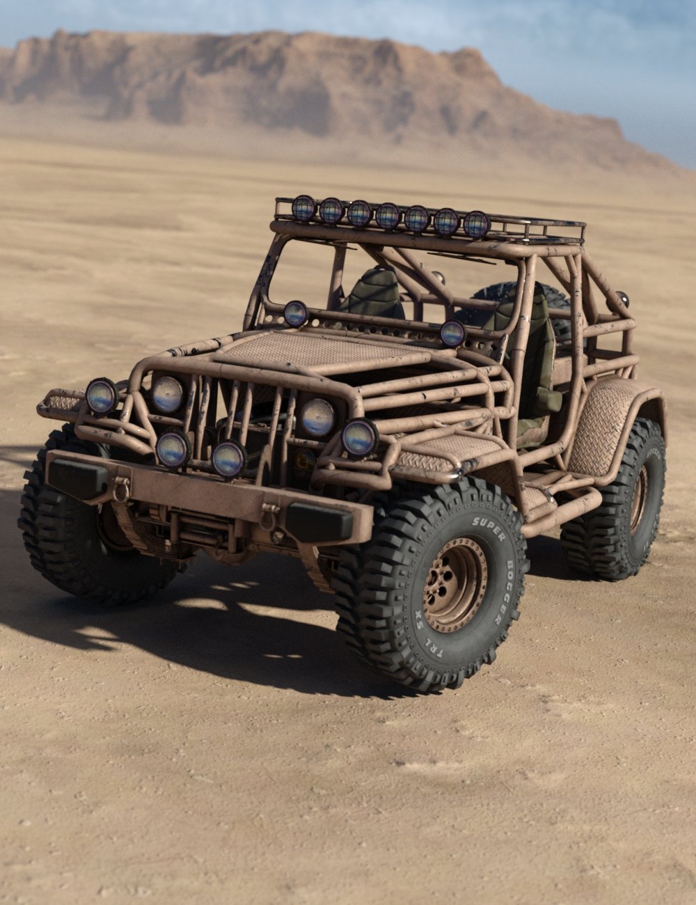 Snake Wrangler Truck by: DzFire, 3D Models by Daz 3D