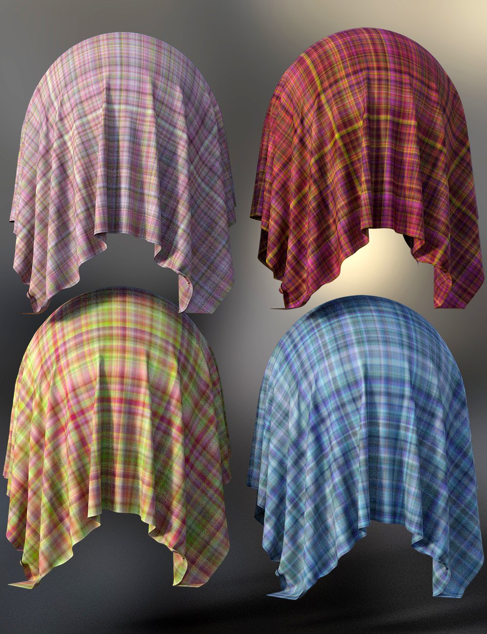 Wool Tartan Cloth Iray Shaders Wool Tartan Cloth Iray Shaders by: Nelmi, 3D Models by Daz 3D