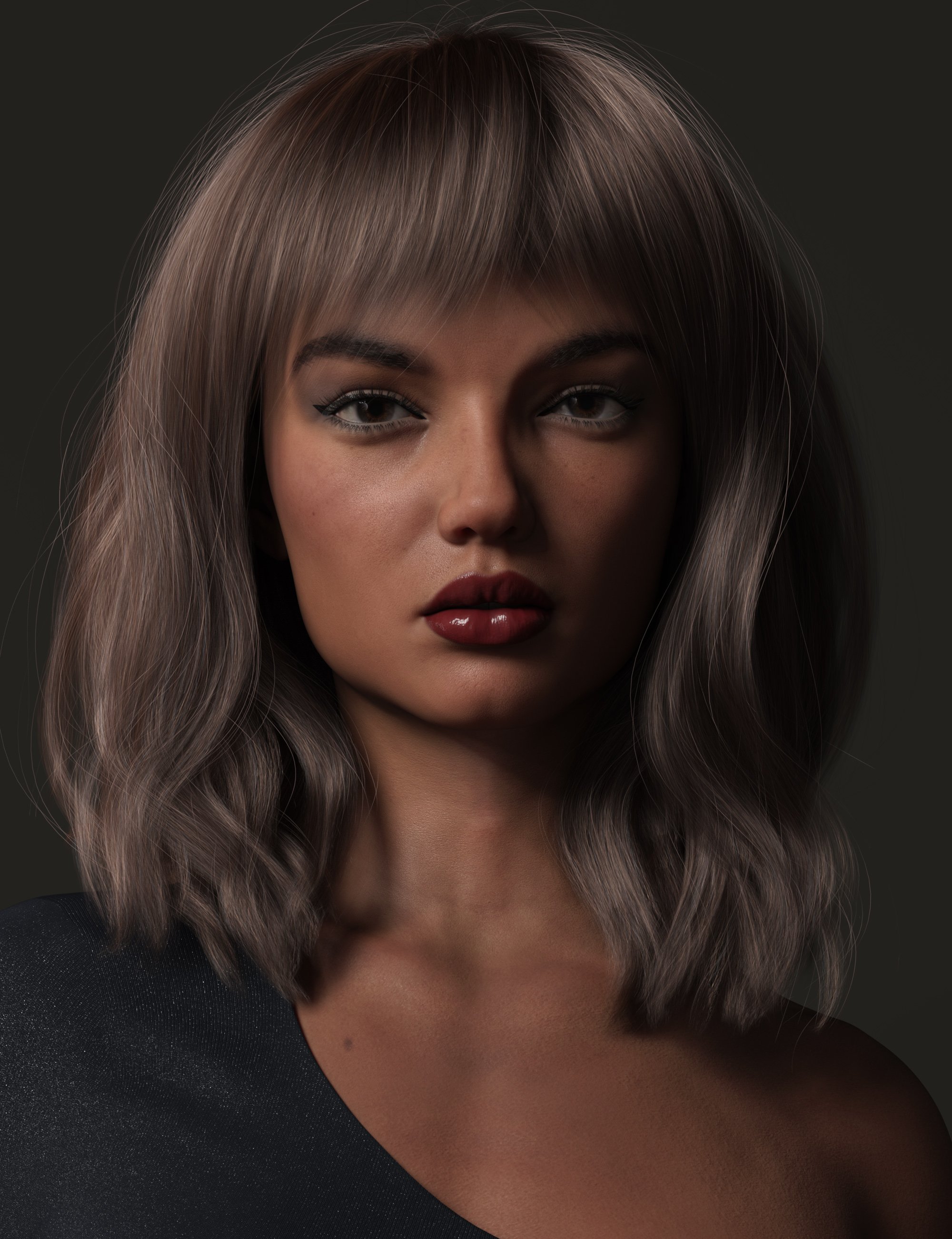 2021-02 Hair for Genesis 8 and 8.1 Females | Daz 3D