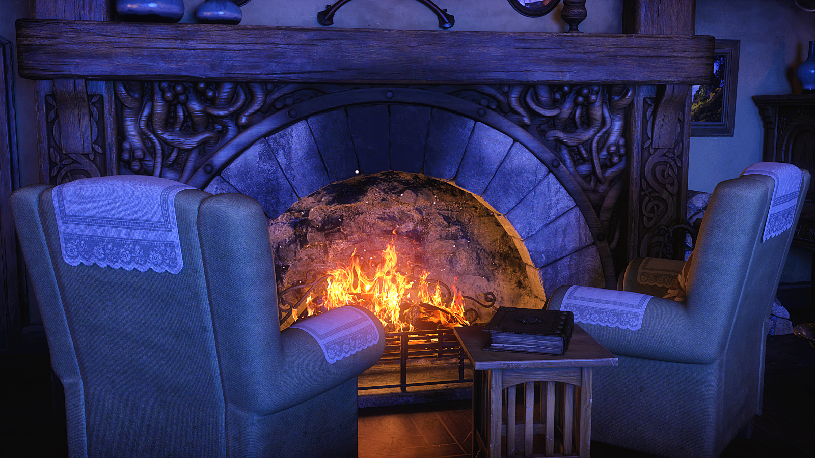 ROG Fantasy Home - Large Room ROG Fantasy Home - Large Room by: StrangefateRoguey, 3D Models by Daz 3D