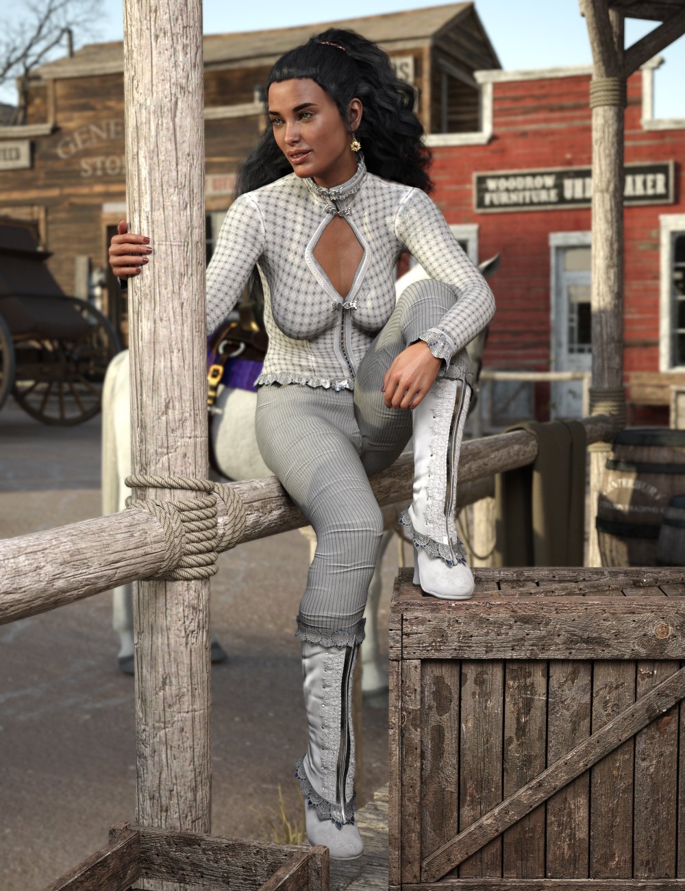 Westbound Glamour by: Shox-Design, 3D Models by Daz 3D
