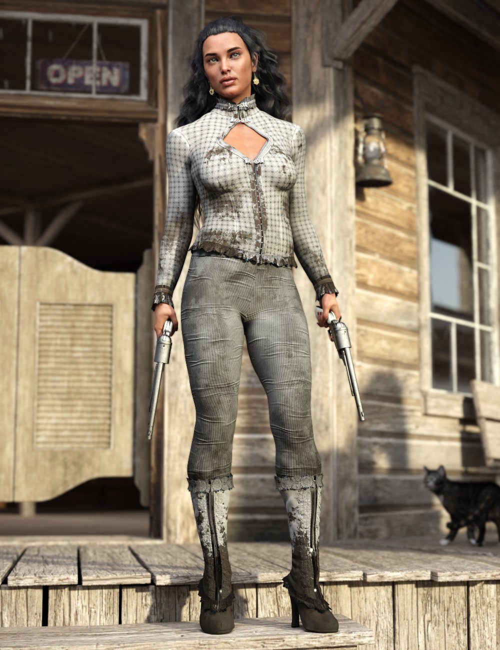 Westbound Glamour by: Shox-Design, 3D Models by Daz 3D