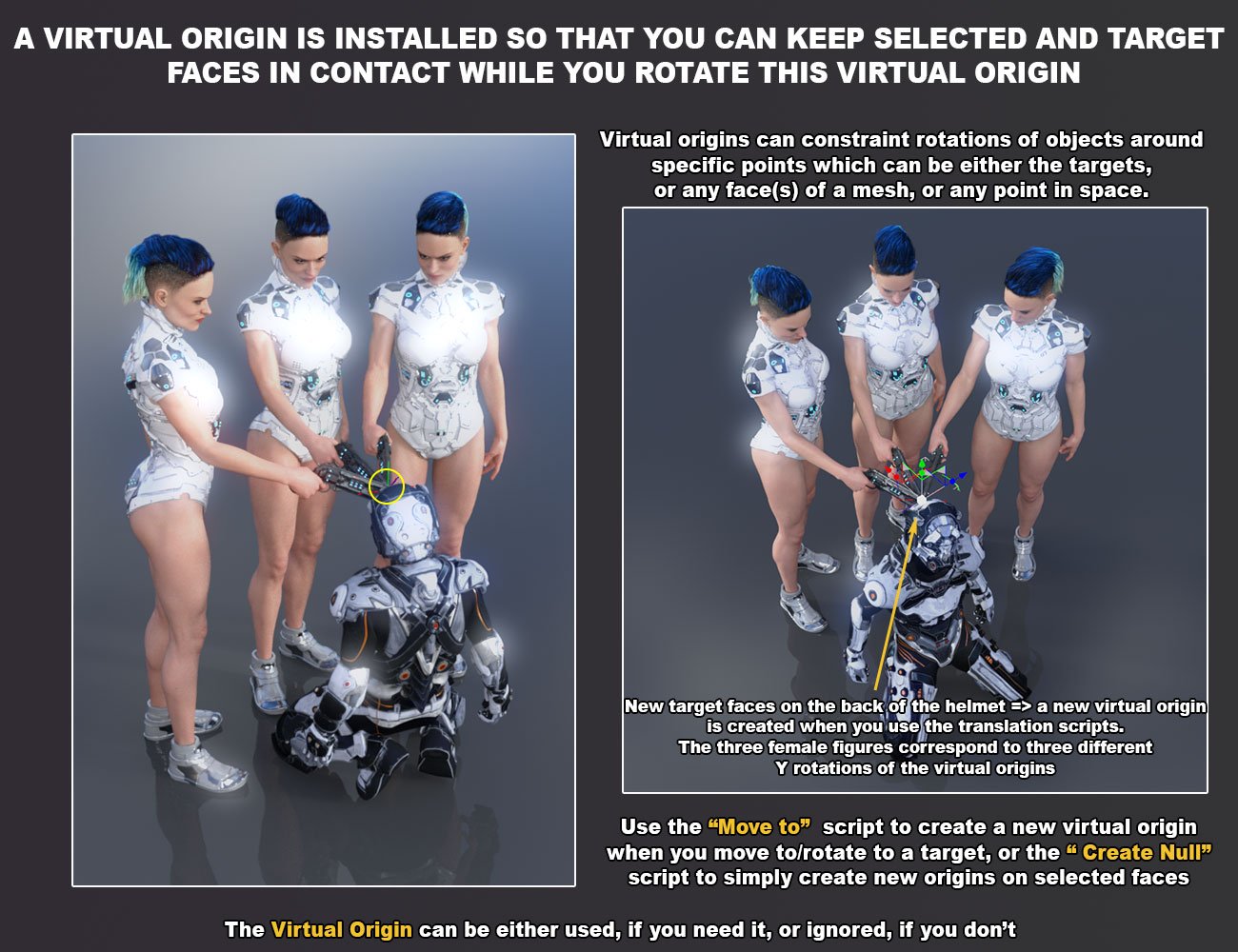 Face To Face And Virtual Origins Face To Face And Virtual Origins by: V3Digitimes, 3D Models by Daz 3D