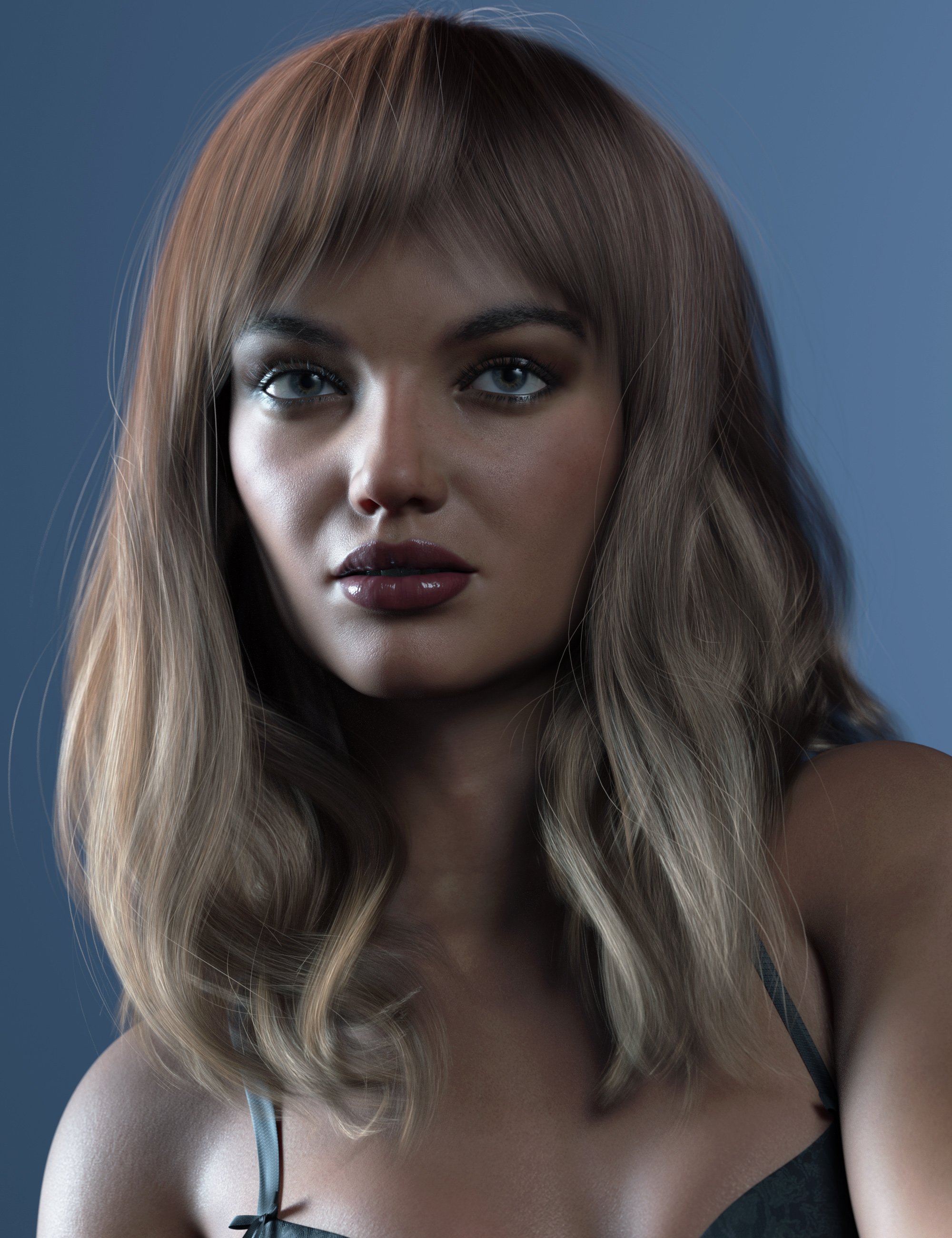 RY Inessa Character, Hair and Render Bundle | Daz 3D