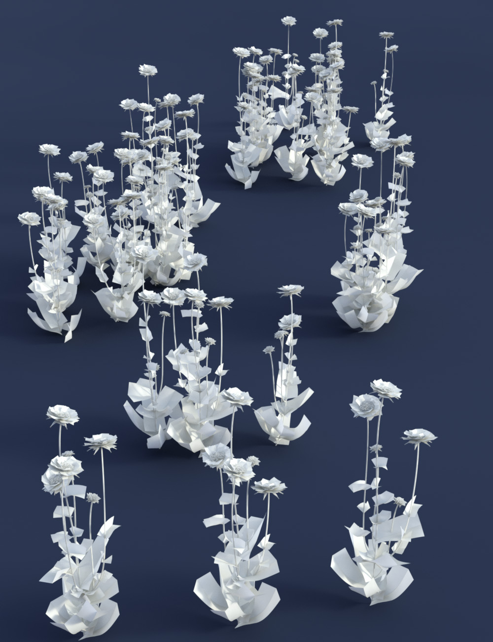 Meadow Flowers - Field Scabious Meadow Flowers - Field Scabious by: MartinJFrost, 3D Models by Daz 3D
