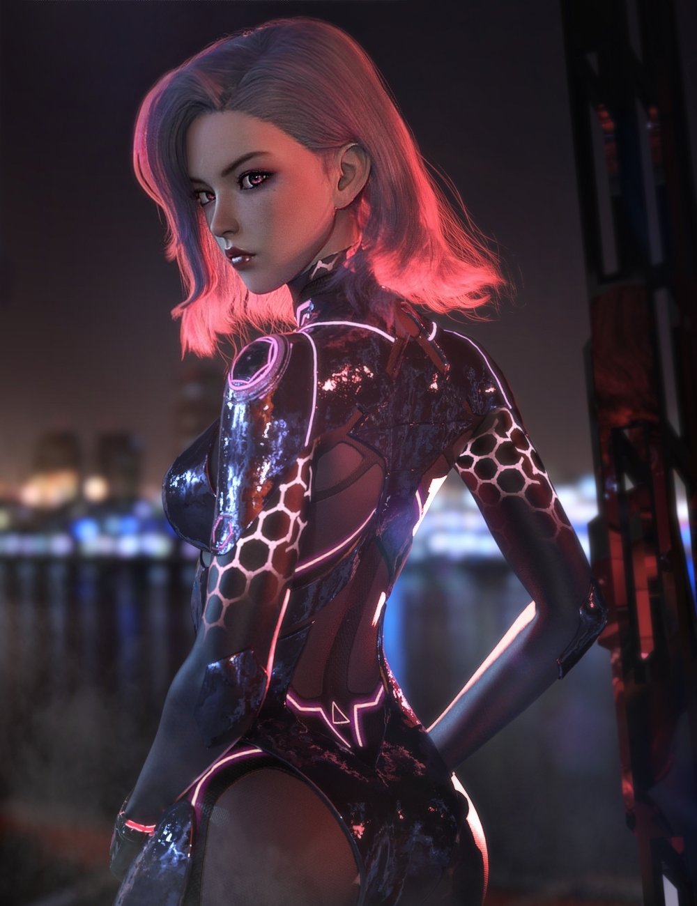 Rera and Rera Hair for Genesis 8 Females Rera and Rera Hair for Genesis 8 Females by: Crocodile Liu, 3D Models by Daz 3D