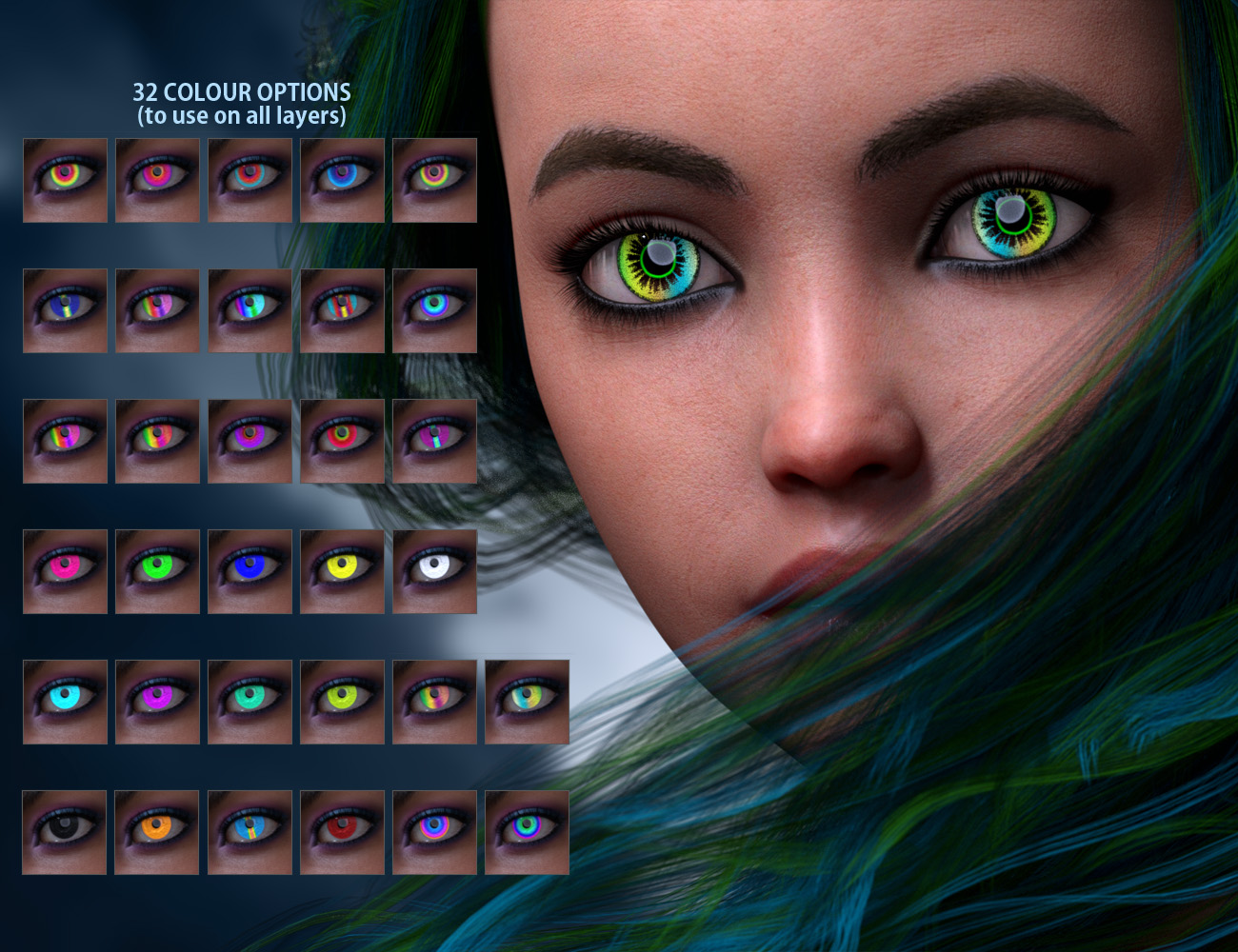 Geoshell Contact Lens Builder for Victoria 8.1 Geoshell Contact Lens Builder for Victoria 8.1 by: ForbiddenWhispers, 3D Models by Daz 3D