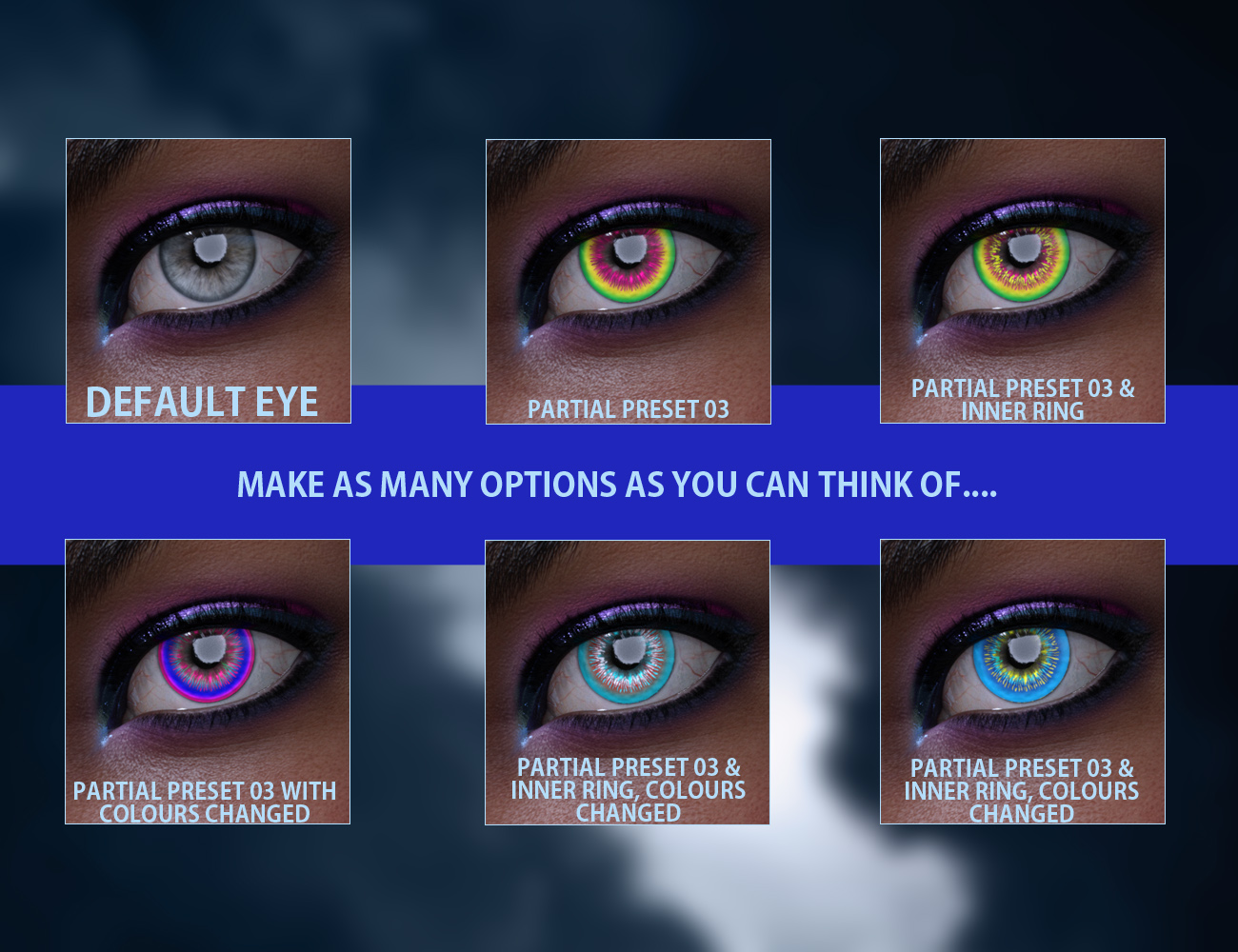 Geoshell Contact Lens Builder for Victoria 8.1 Geoshell Contact Lens Builder for Victoria 8.1 by: ForbiddenWhispers, 3D Models by Daz 3D