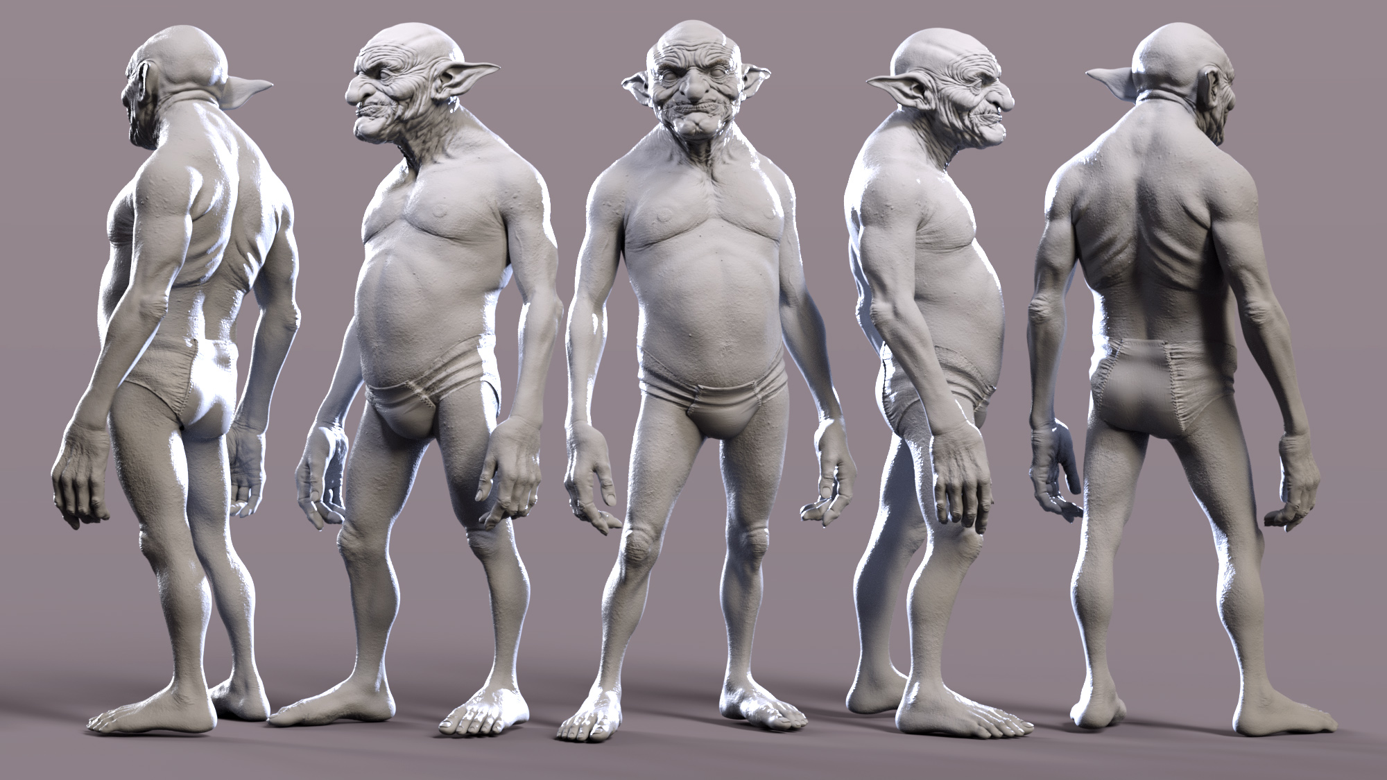 War Goblin HD for Genesis 8.1 Male by: Josh Crockett, 3D Models by Daz 3D
