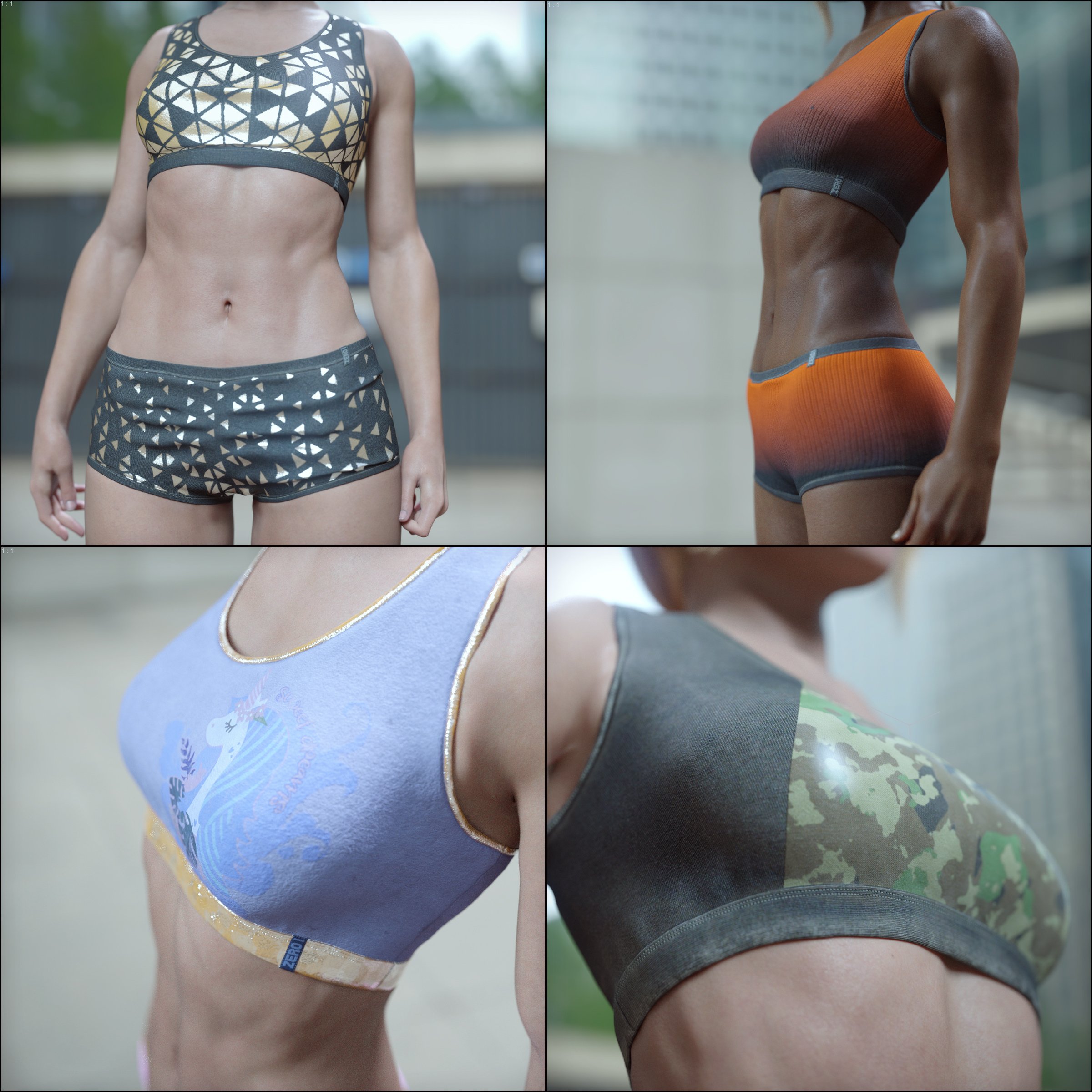 Customize Vol 1 for Zero One: Everyday by: Aeon Soul, 3D Models by Daz 3D