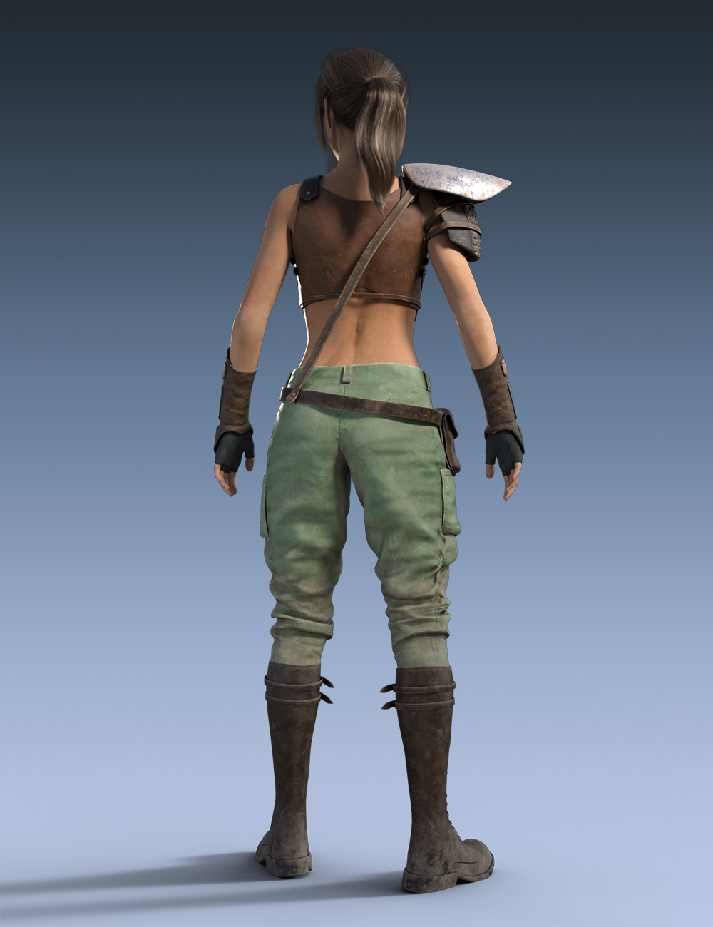 Bandit Sarah Outfit for Genesis 8 Females Bandit Sarah Outfit for Genesis 8 Females by: Lykos Studios, 3D Models by Daz 3D