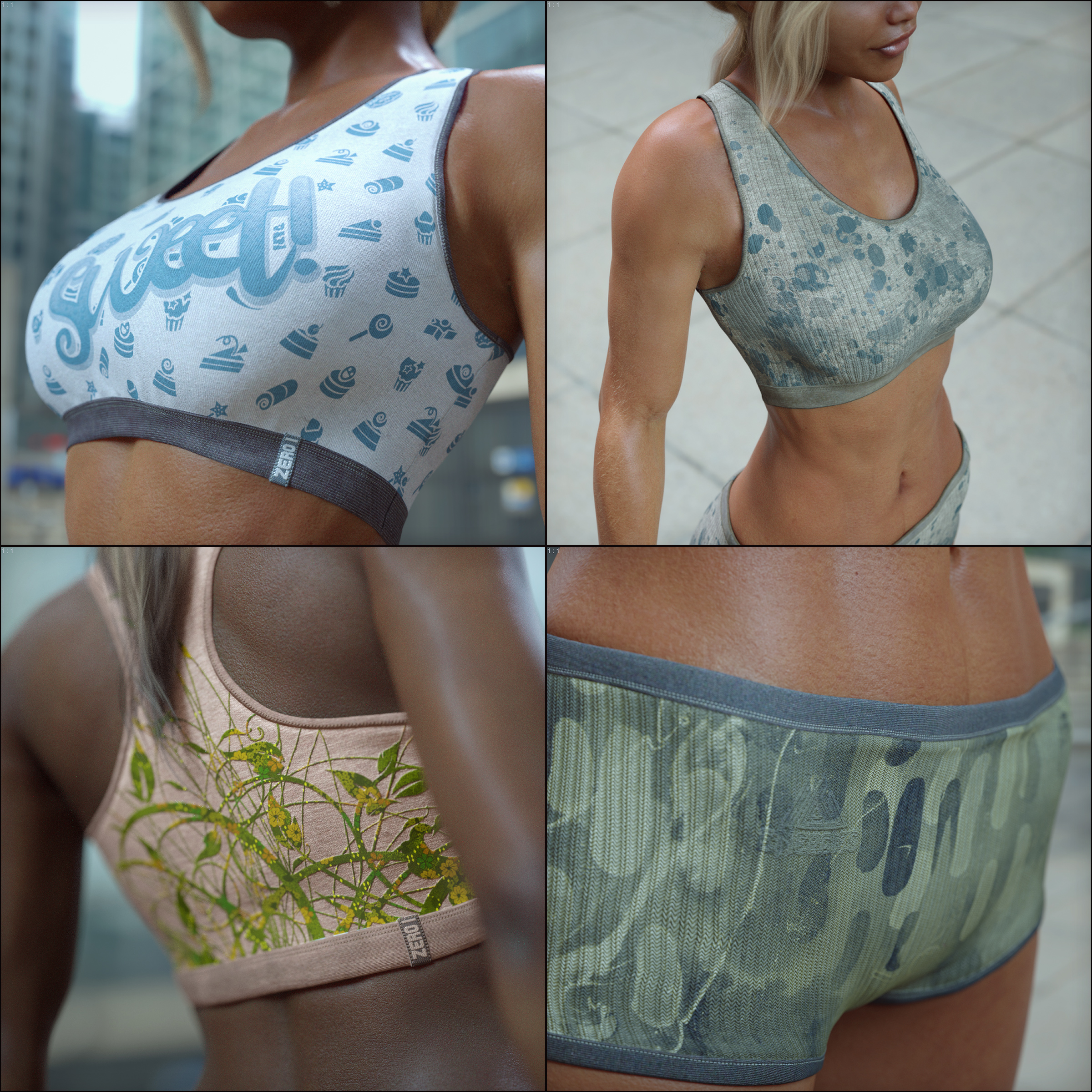 Customize Vol 2 for Zero One: Everyday by: Aeon Soul, 3D Models by Daz 3D