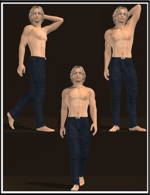 Everyday Poses for M4 by: Elliandra, 3D Models by Daz 3D