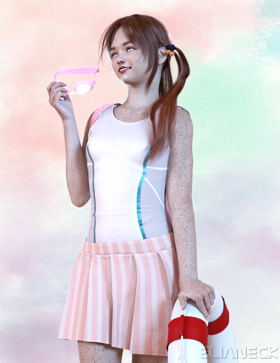 Jellybean for Genesis 8 Female by: Elianeck, 3D Models by Daz 3D