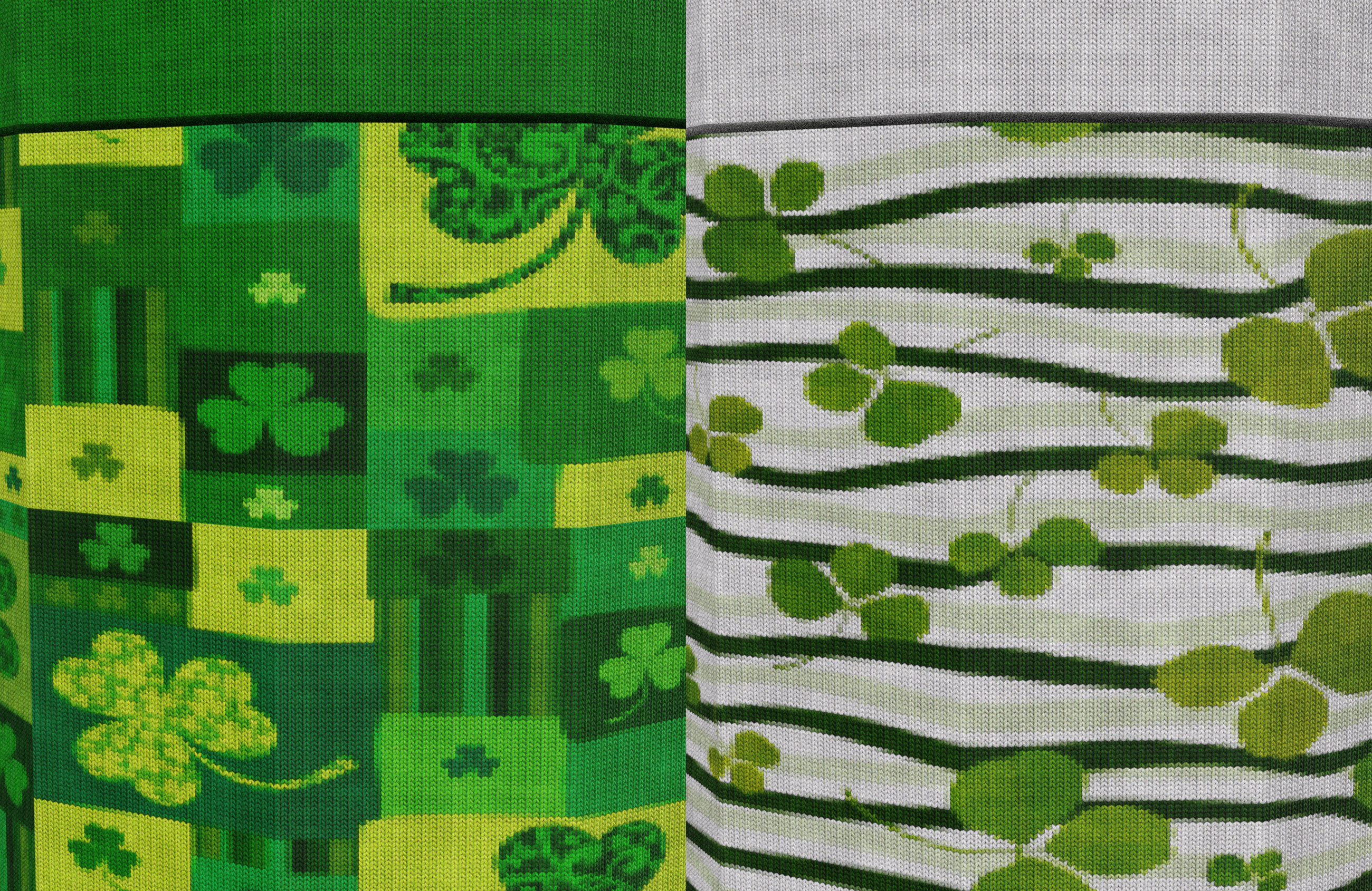 Knit: St. Patrick's Day by: SadeRedCrow3DArtOdyssey, 3D Models by Daz 3D