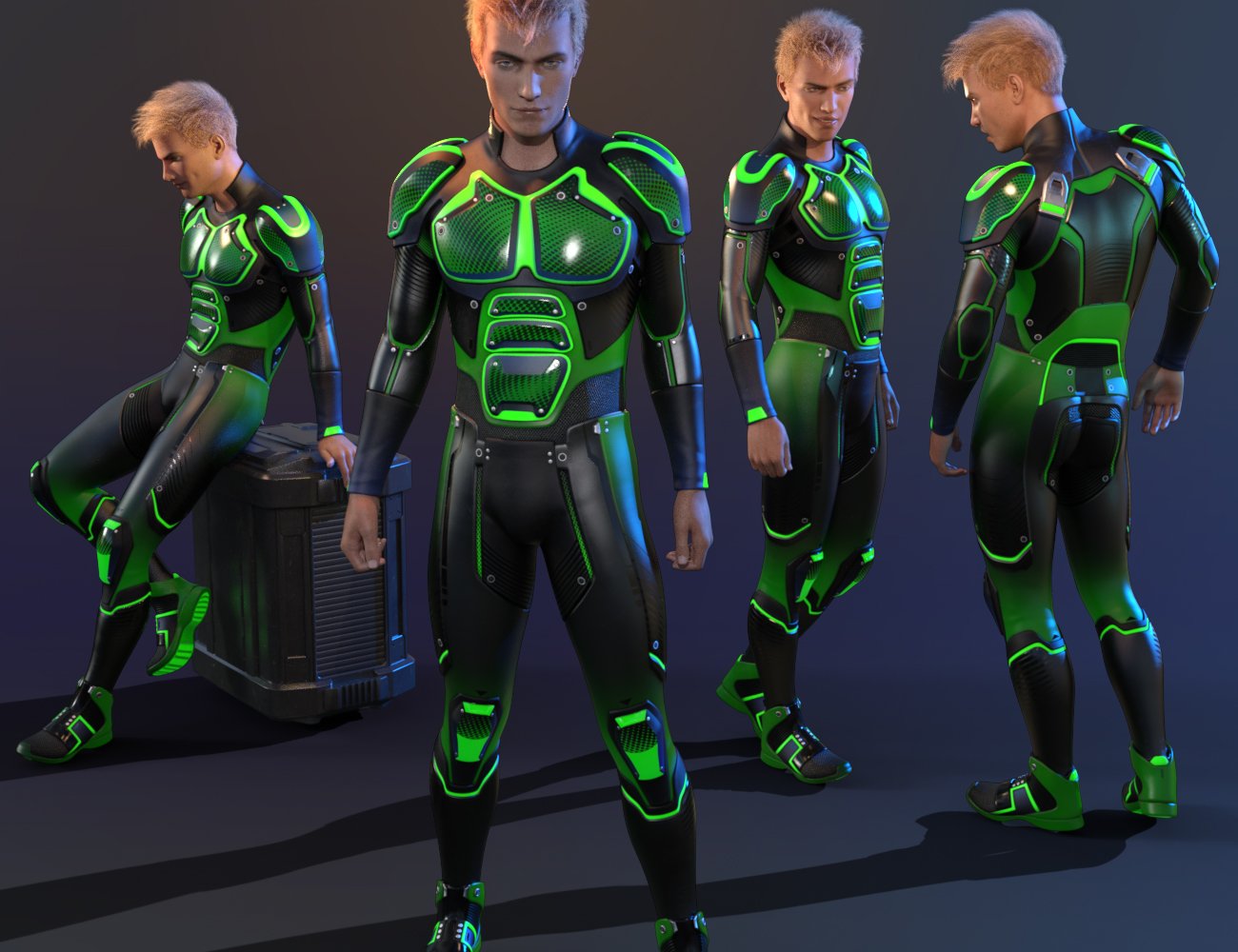 OMNI Suit for Genesis 8 and 8.1 Male by: InklingStargazer, 3D Models by Daz 3D
