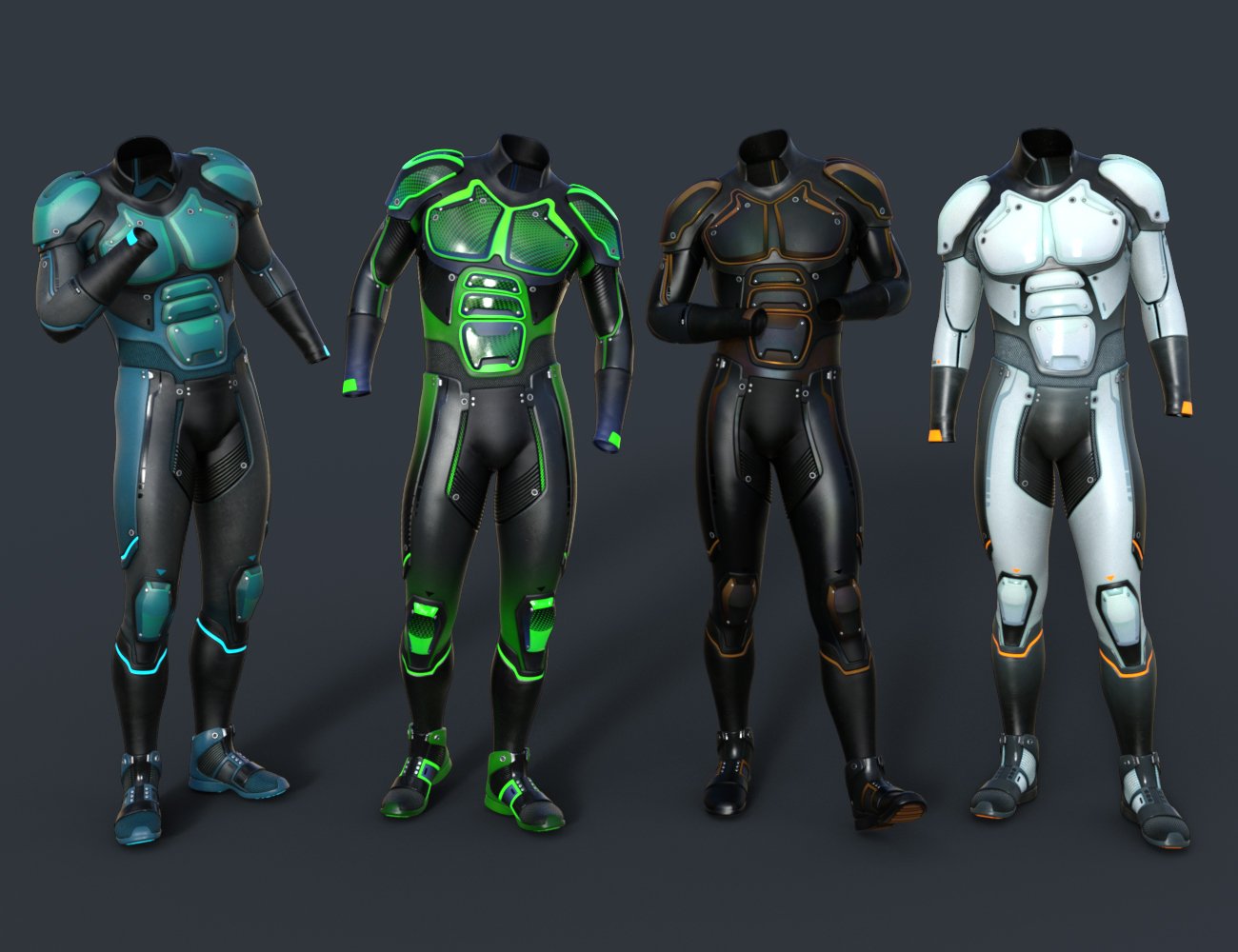 OMNI Suit for Genesis 8 and 8.1 Male | Daz 3D