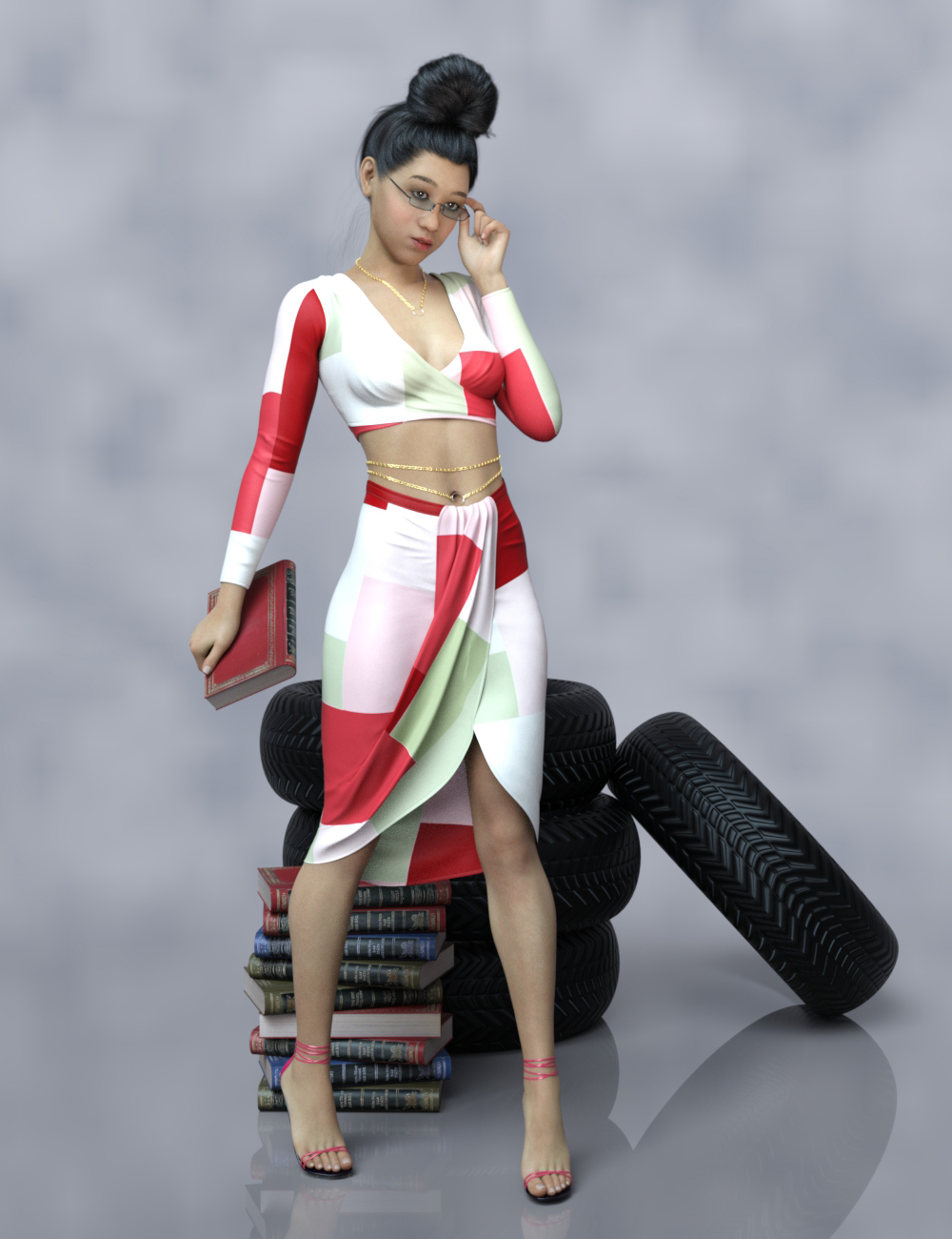 Reizi for Genesis 8 Female by: Warloc, 3D Models by Daz 3D