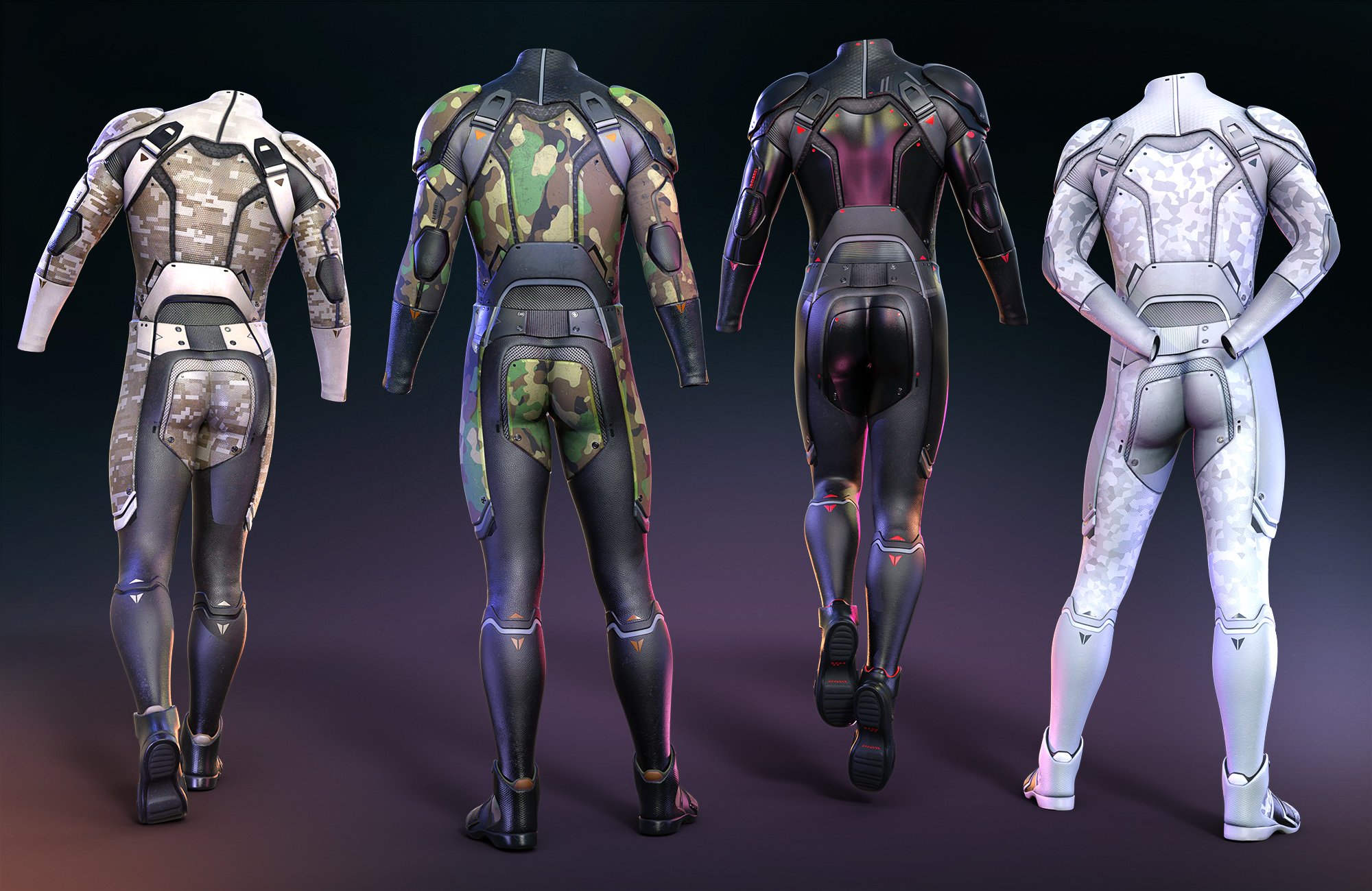 OMNI Suit for Genesis 8 and 8.1 Male Outfit Textures by: StargazerInkling, 3D Models by Daz 3D