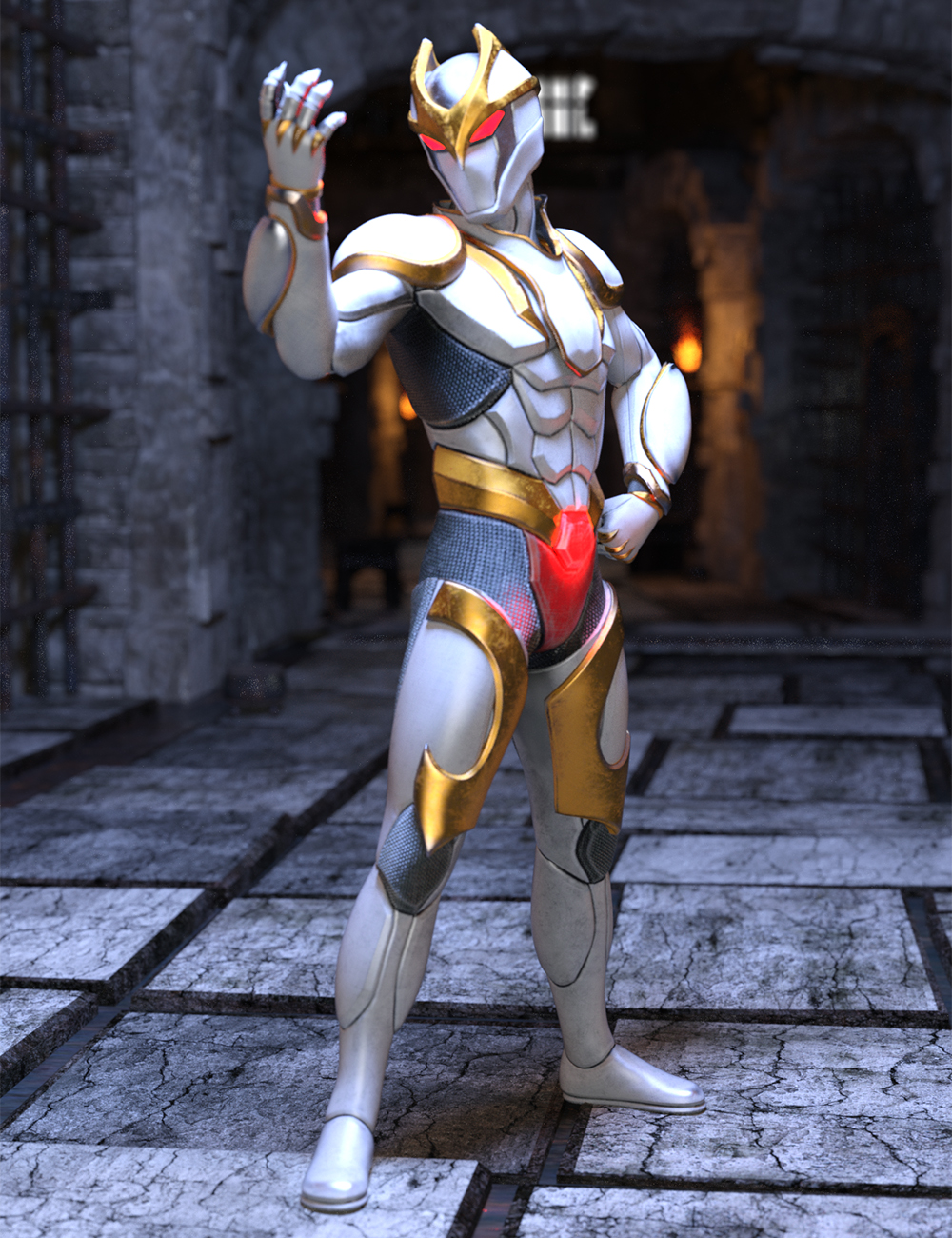 White Phantom for Genesis 8.1 Male White Phantom for Genesis 8.1 Male by: Jerry Jang, 3D Models by Daz 3D