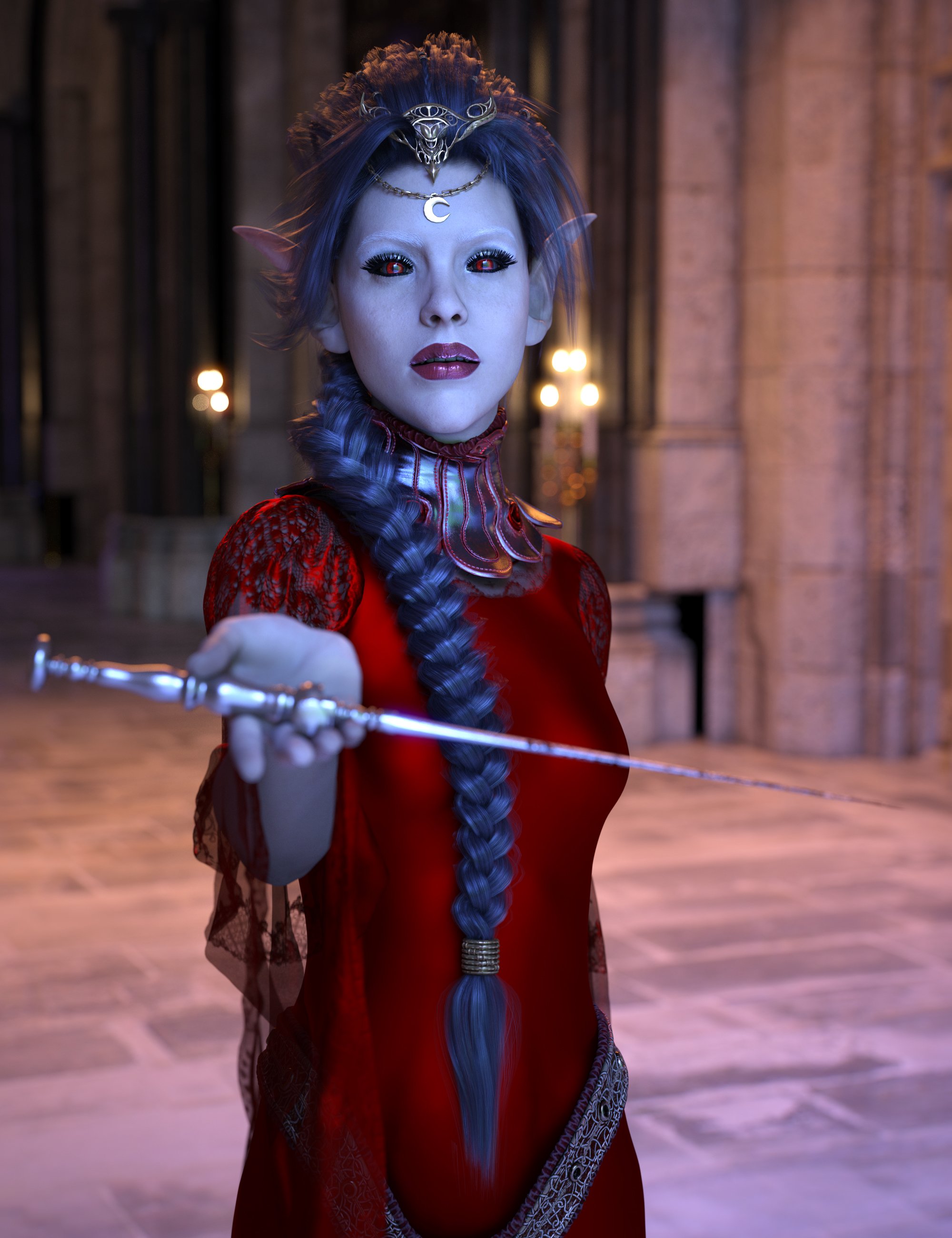 White Priestess 8.1 HD White Priestess 8.1 HD by: Eduard Oliver, 3D Models by Daz 3D
