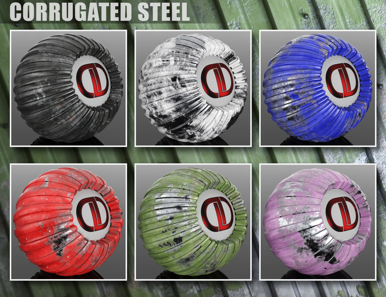 DD PBR Metal Shaders for Iray DD PBR Metal Shaders for Iray by: Digital Delirium, 3D Models by Daz 3D