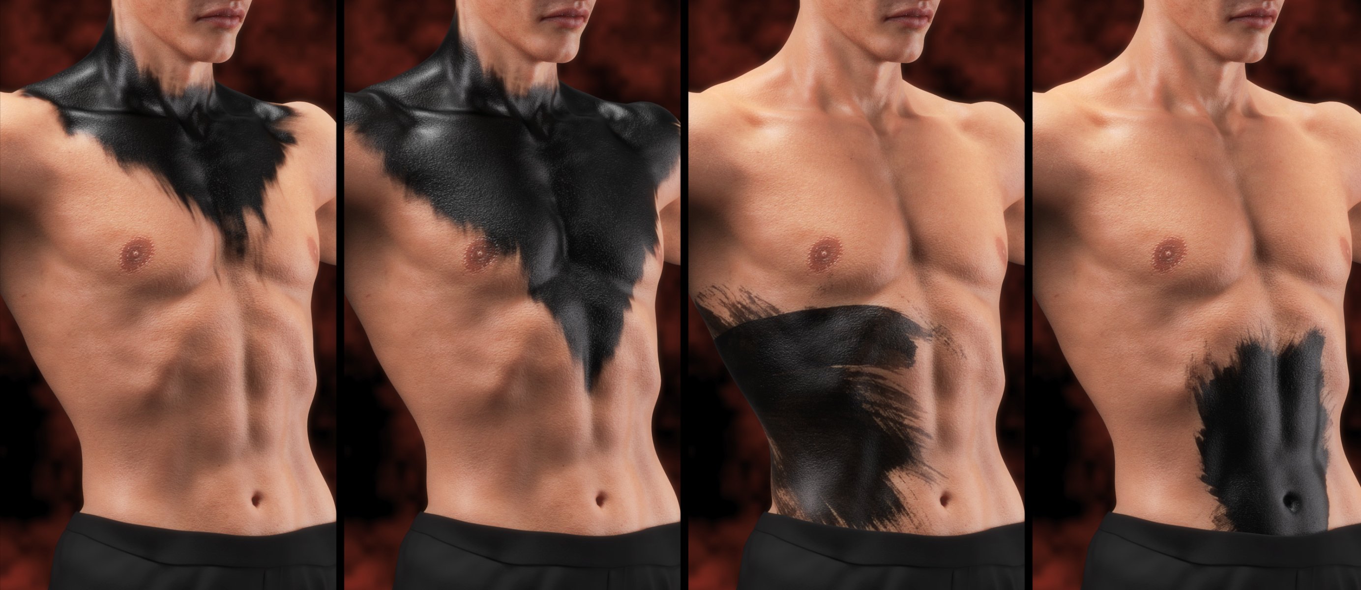 Devilish Makeup for Genesis 8 and 8.1 Devilish Makeup for Genesis 8 and 8.1 by: Neikdian, 3D Models by Daz 3D
